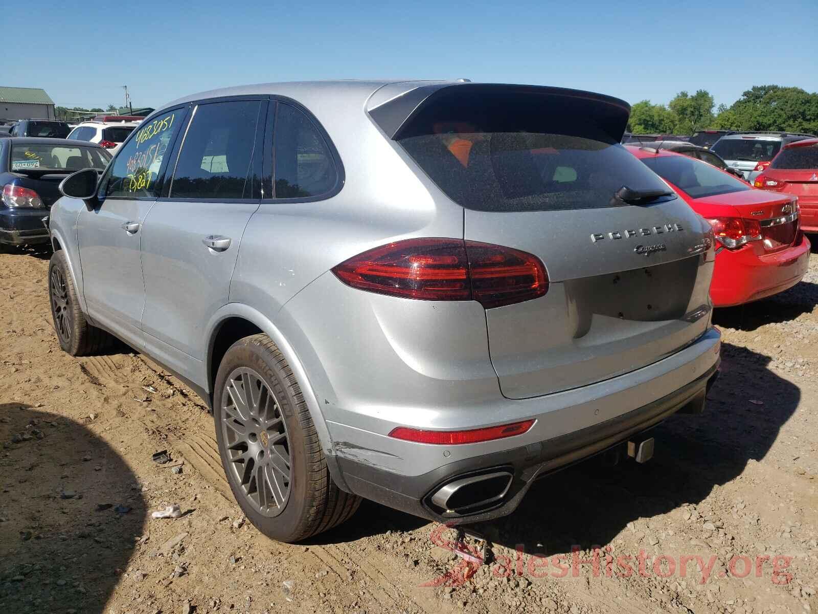 WP1AA2A27HKA84099 2017 PORSCHE CAYENNE