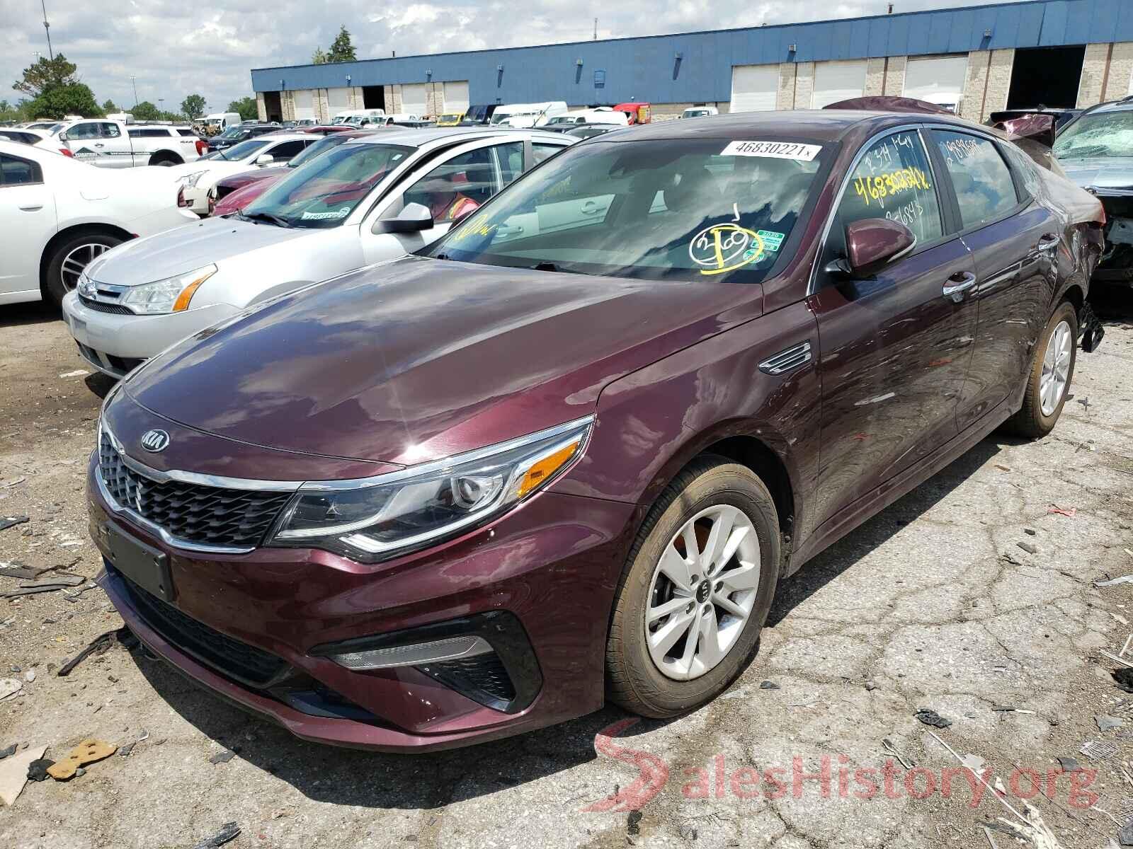 5XXGT4L34KG284530 2019 KIA OPTIMA