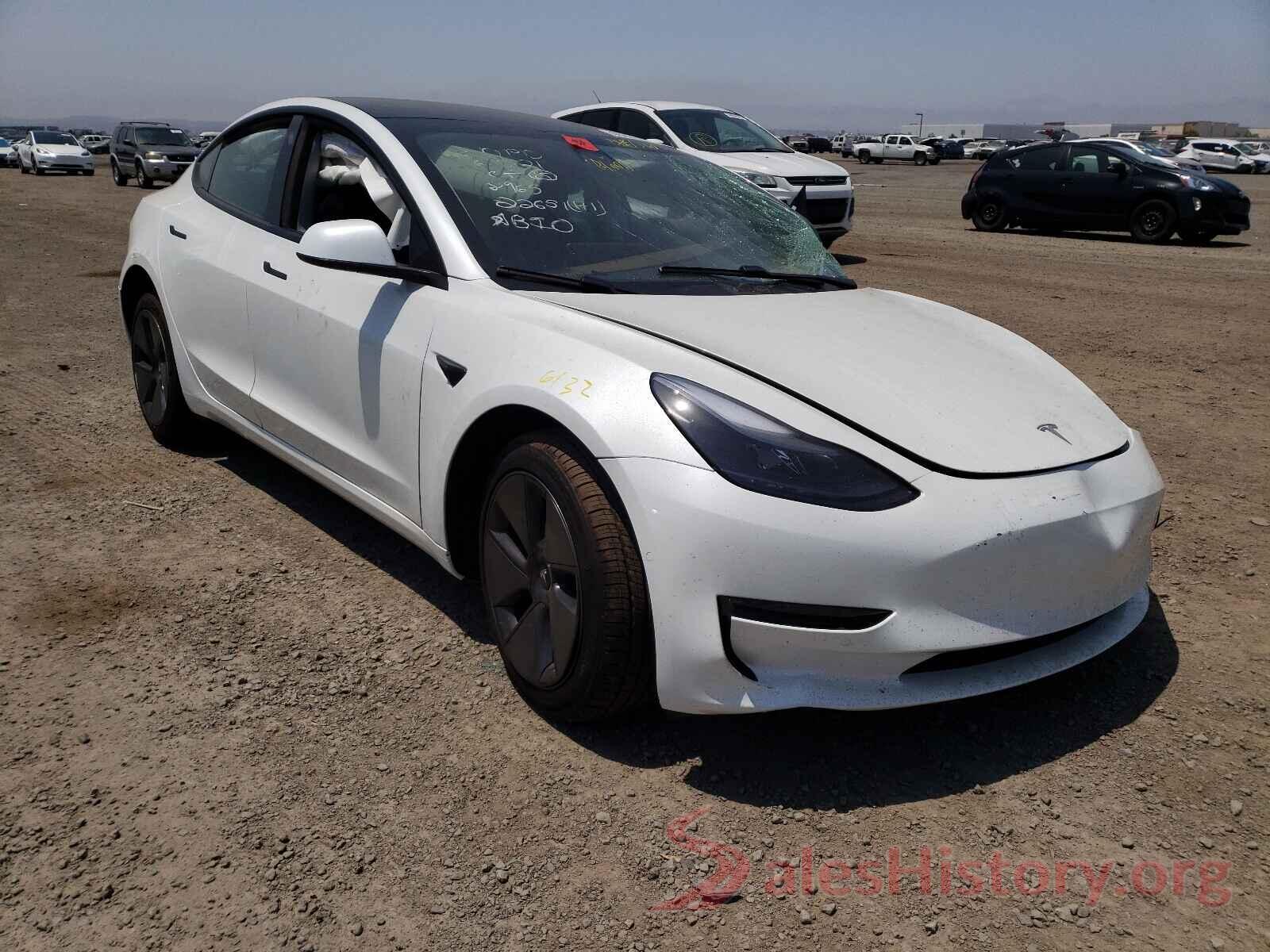 5YJ3E1EB3MF938967 2021 TESLA MODEL 3