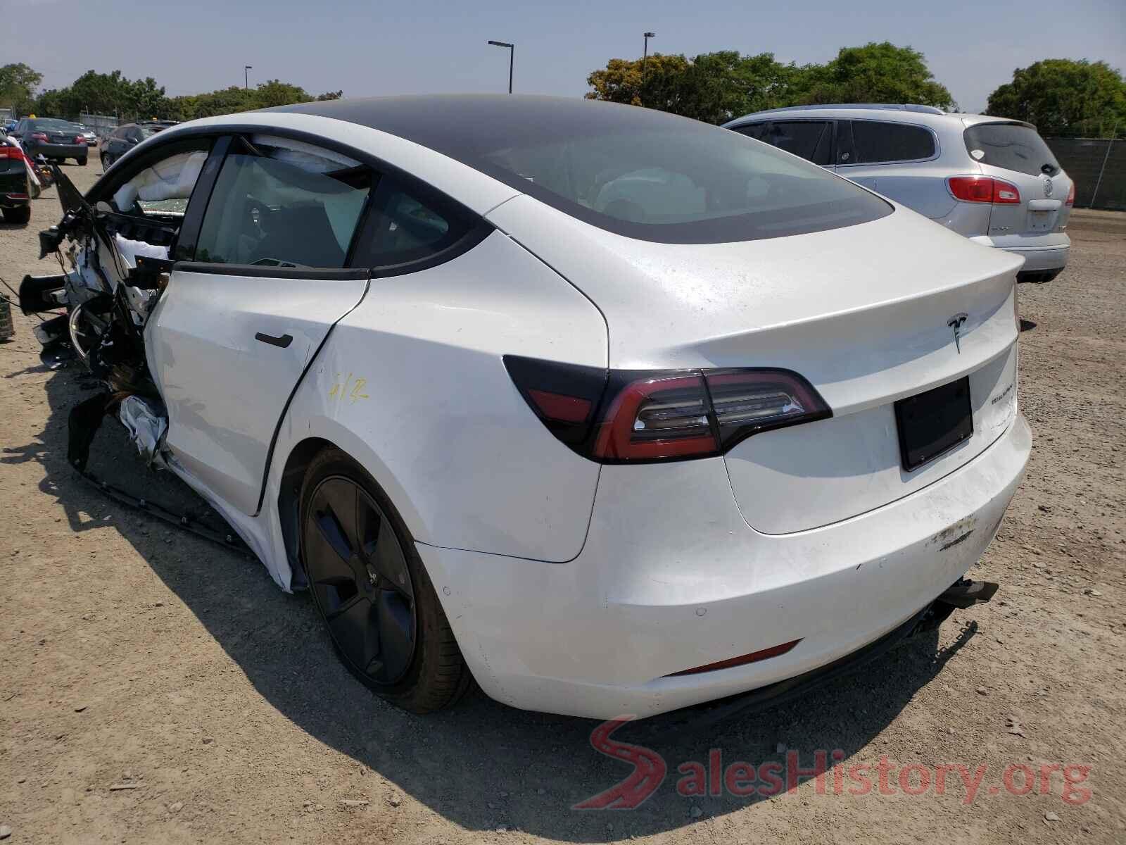 5YJ3E1EB3MF938967 2021 TESLA MODEL 3