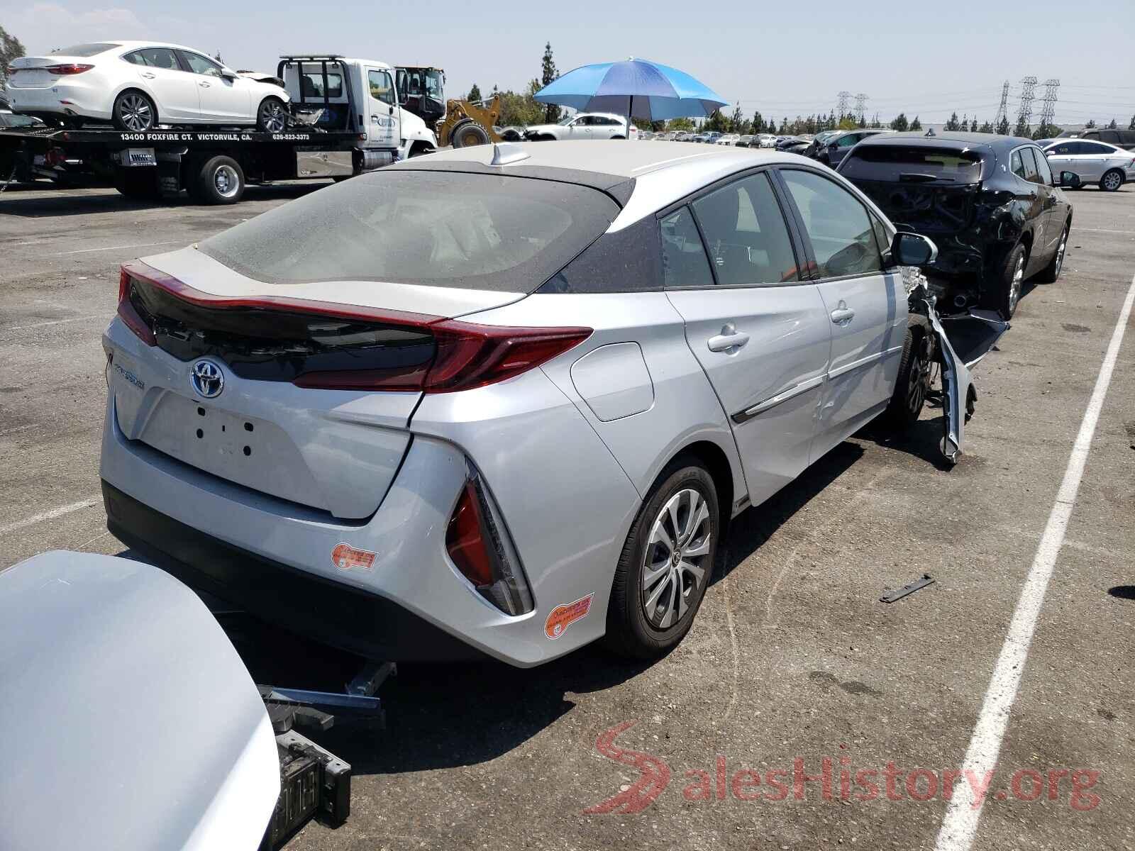 JTDKARFP8L3146759 2020 TOYOTA PRIUS