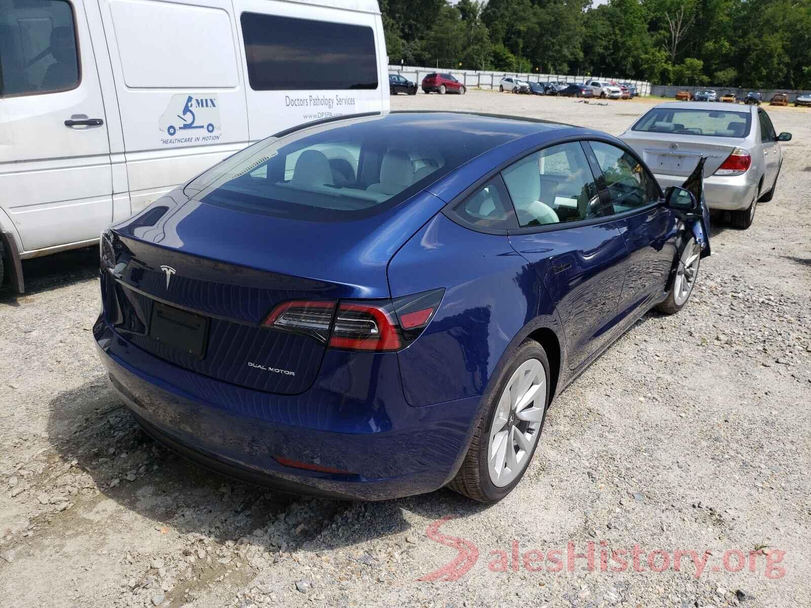 5YJ3E1EB2MF926602 2021 TESLA MODEL 3