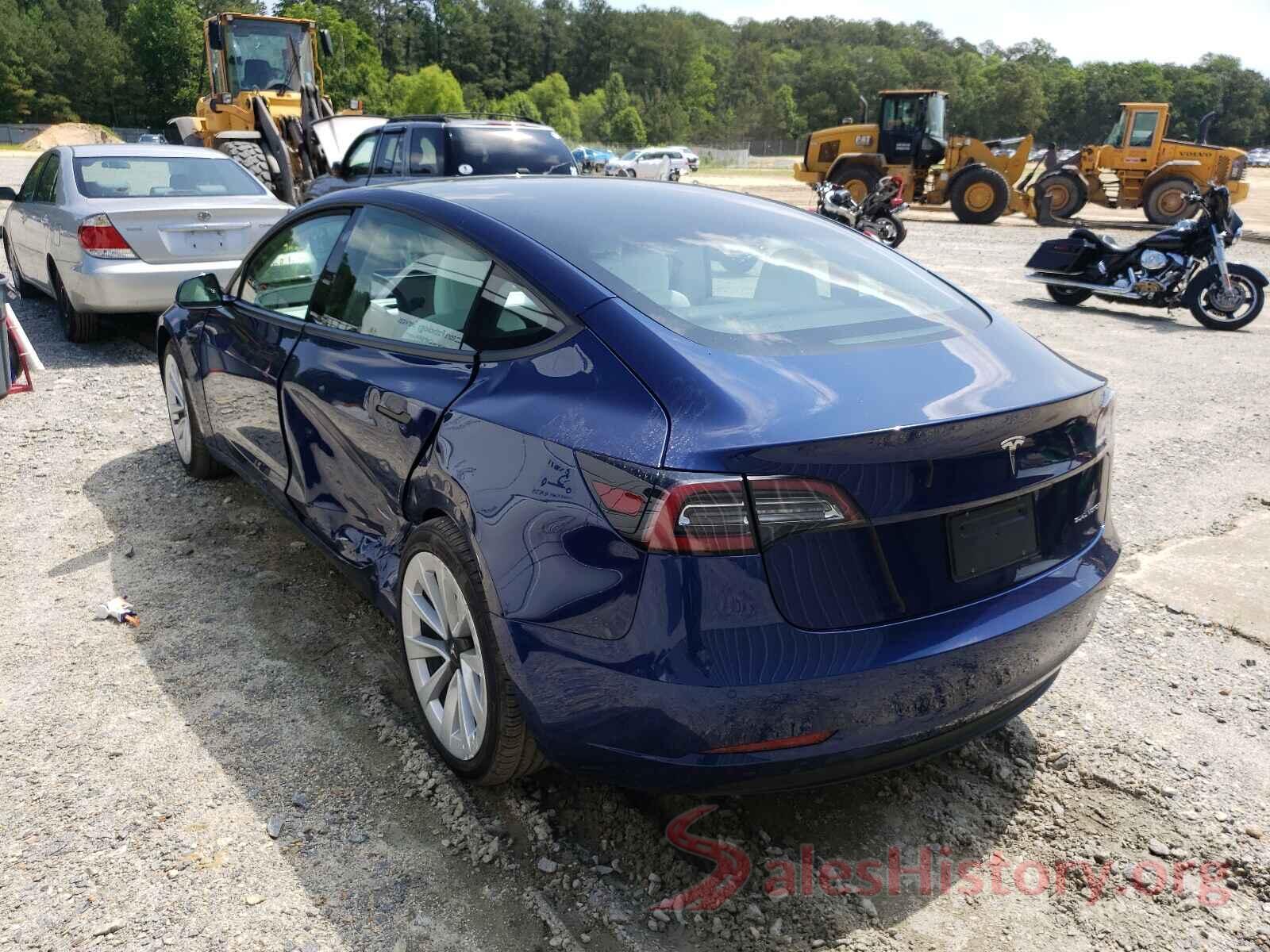 5YJ3E1EB2MF926602 2021 TESLA MODEL 3