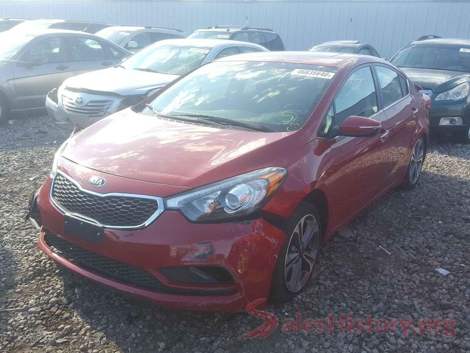 KNAFZ4A88G5551072 2016 KIA FORTE