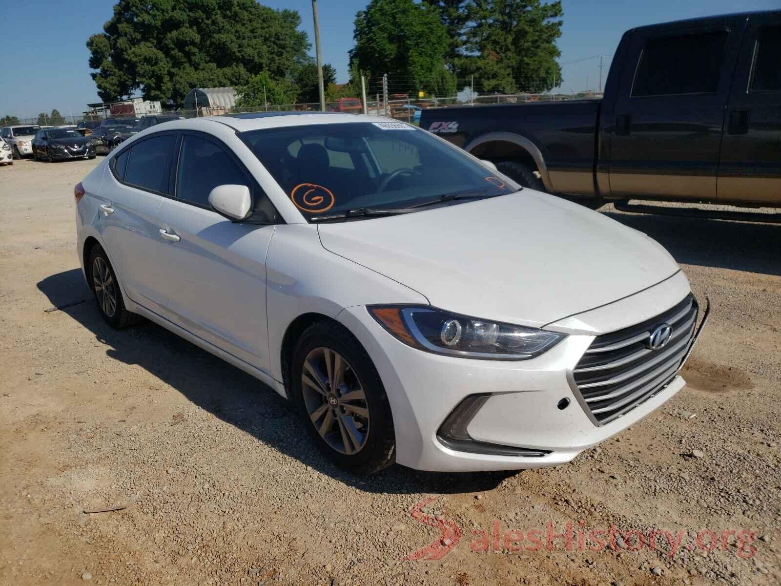 5NPD84LF2JH298735 2018 HYUNDAI ELANTRA