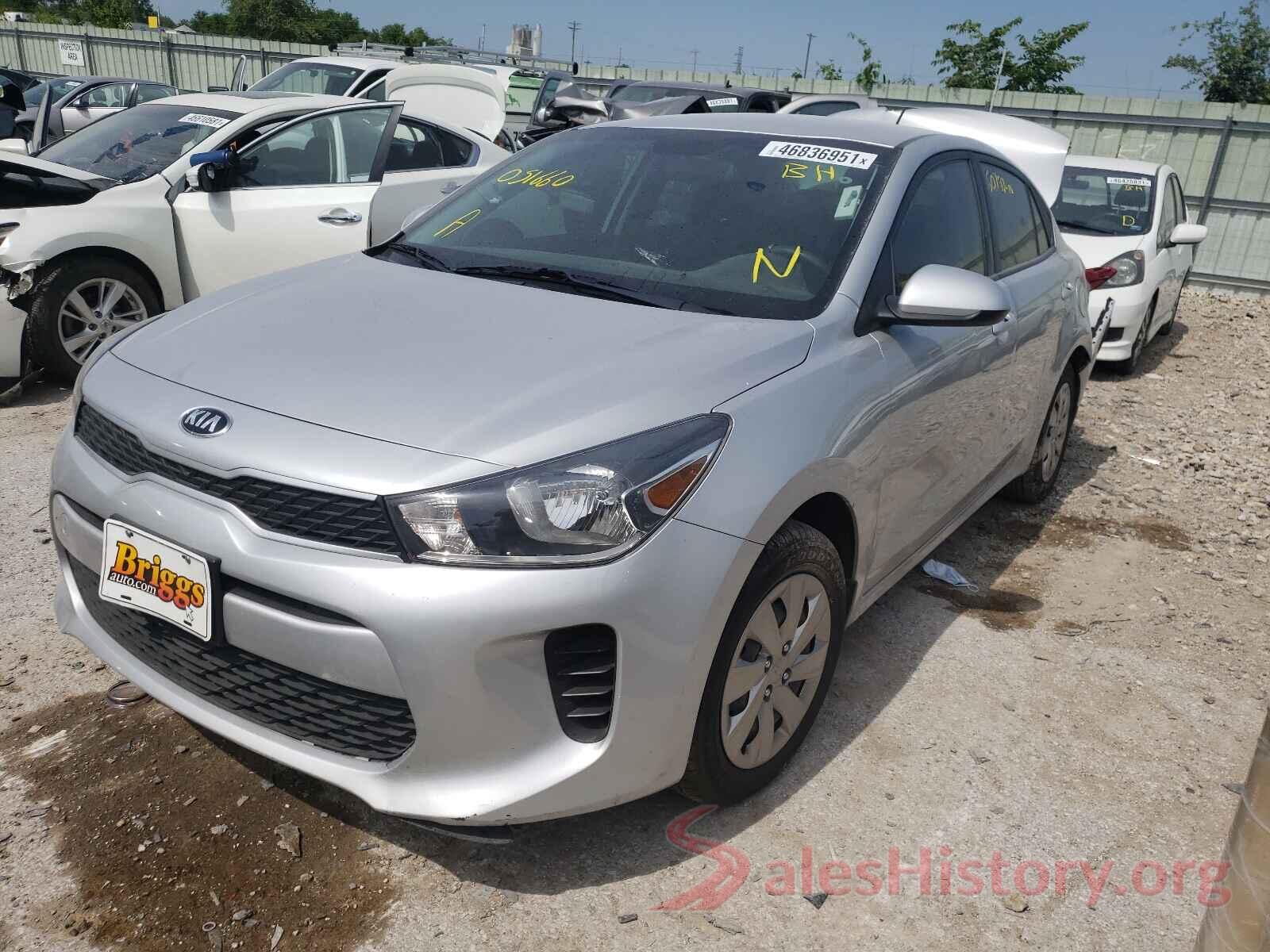 3KPA24AB0JE051660 2018 KIA RIO