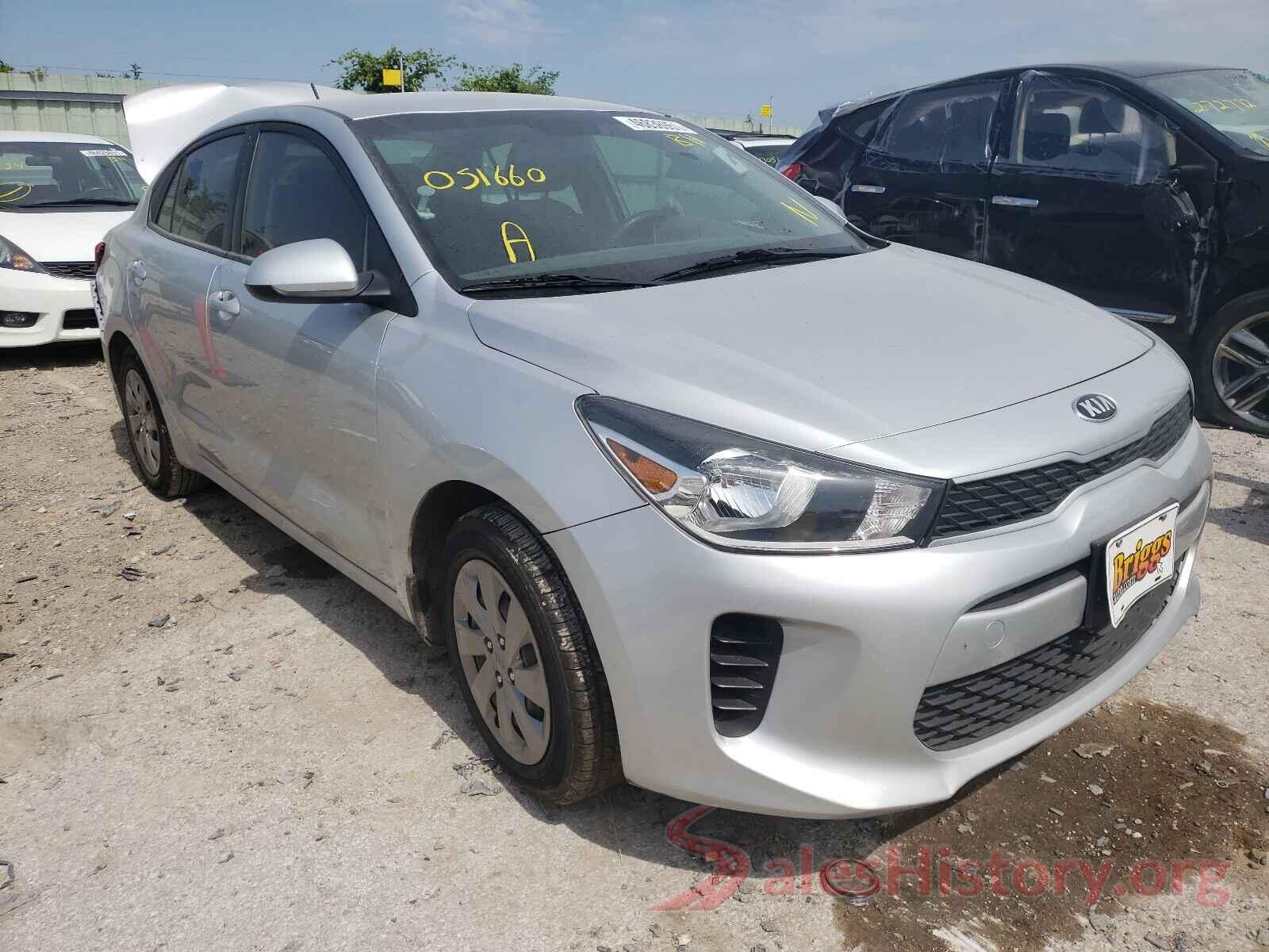 3KPA24AB0JE051660 2018 KIA RIO