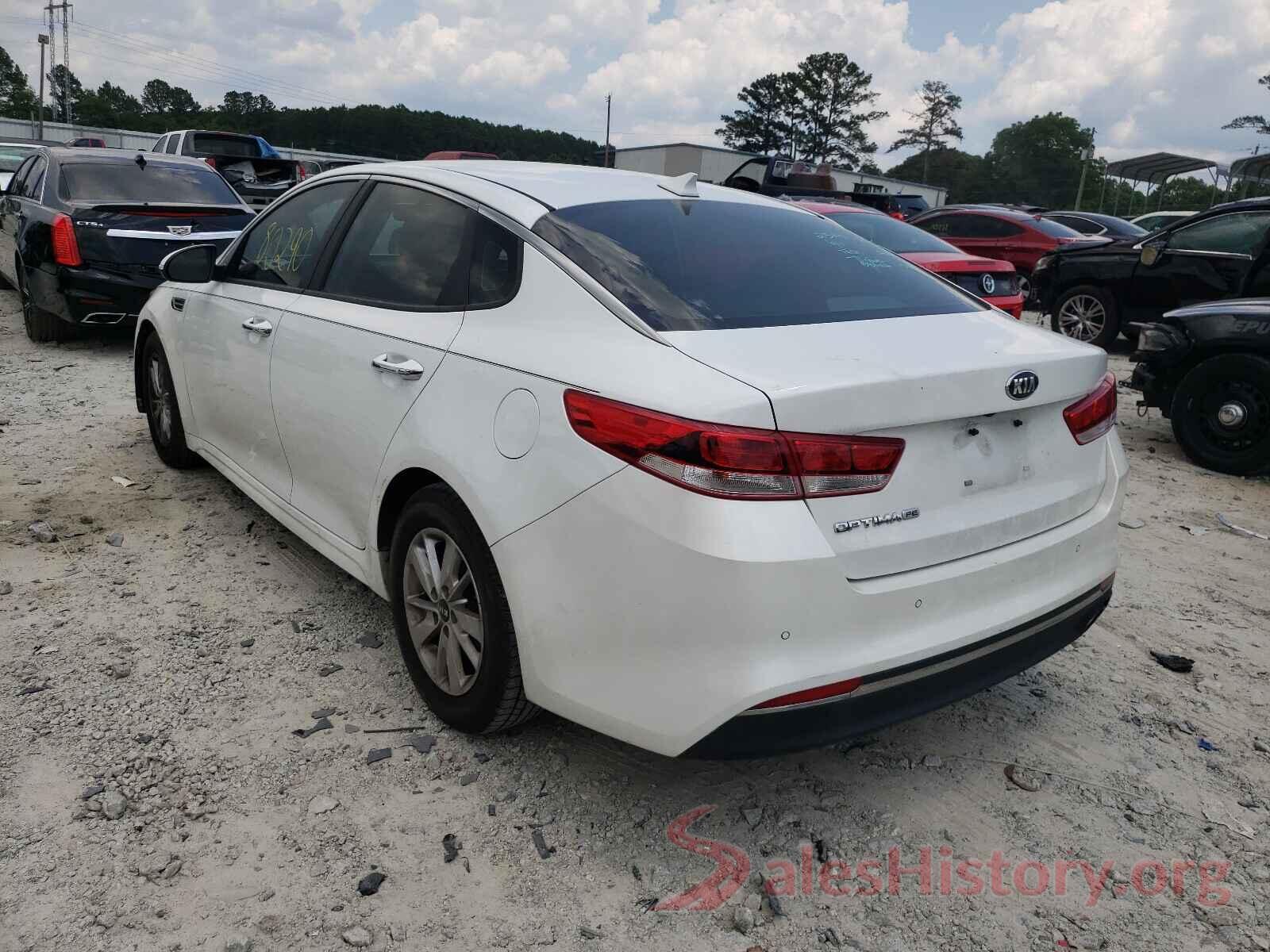 5XXGT4L31GG019295 2016 KIA OPTIMA