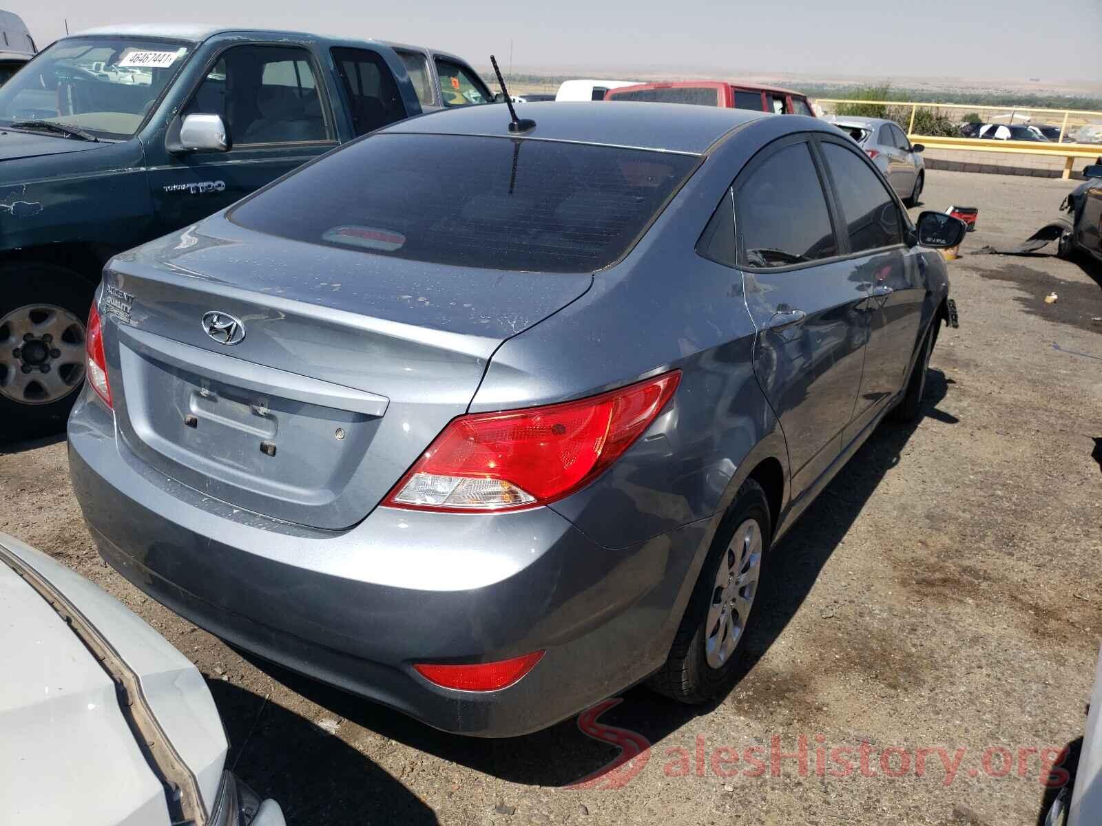 KMHCT4AE0HU356406 2017 HYUNDAI ACCENT