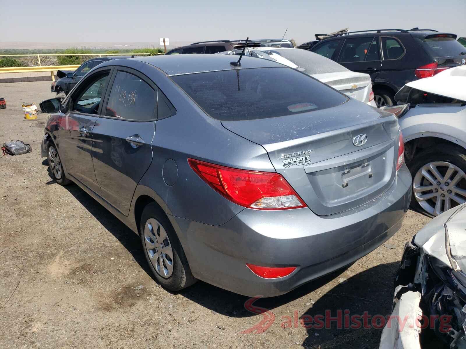 KMHCT4AE0HU356406 2017 HYUNDAI ACCENT