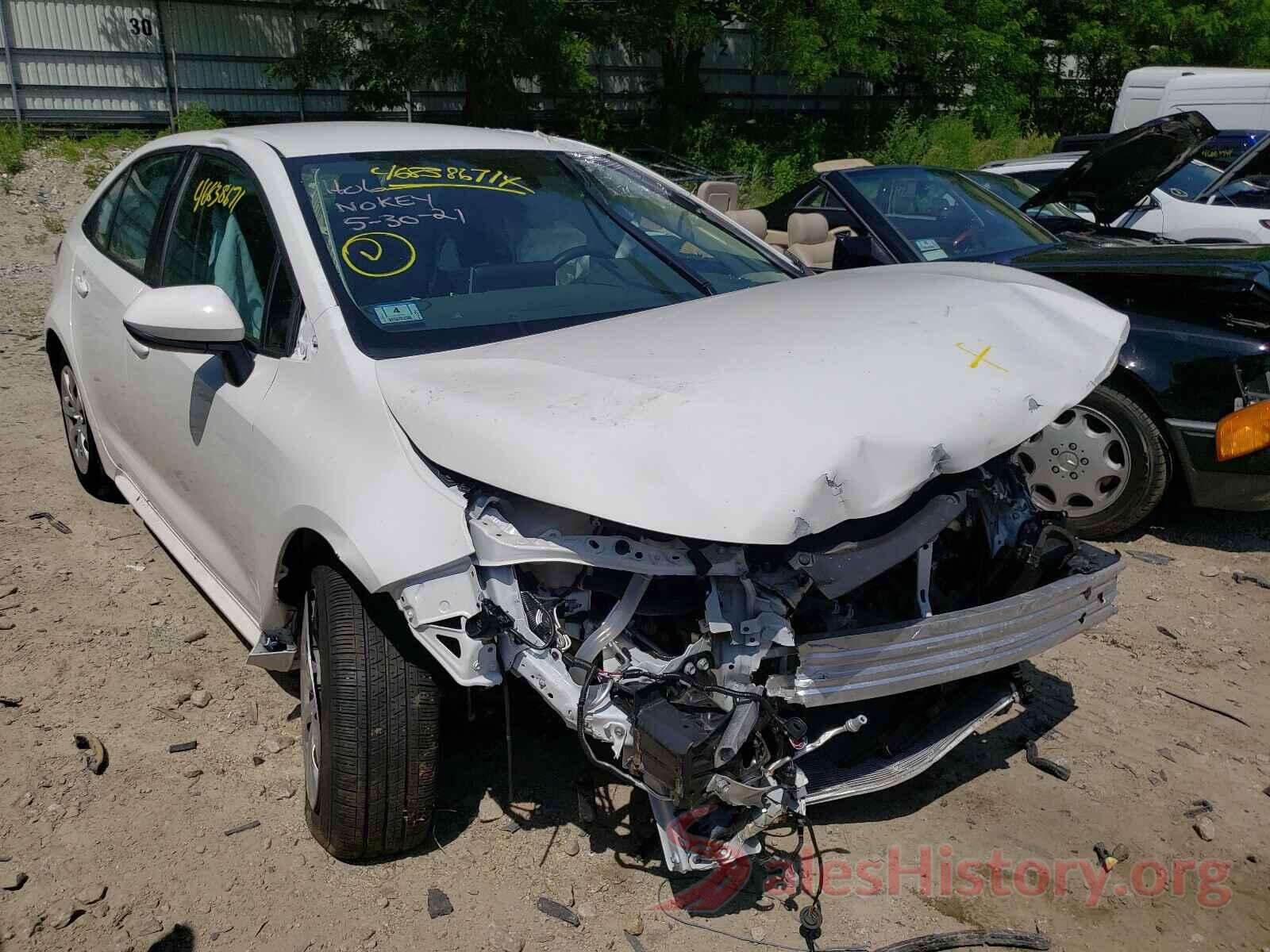 5YFEPRAE1LP124059 2020 TOYOTA COROLLA