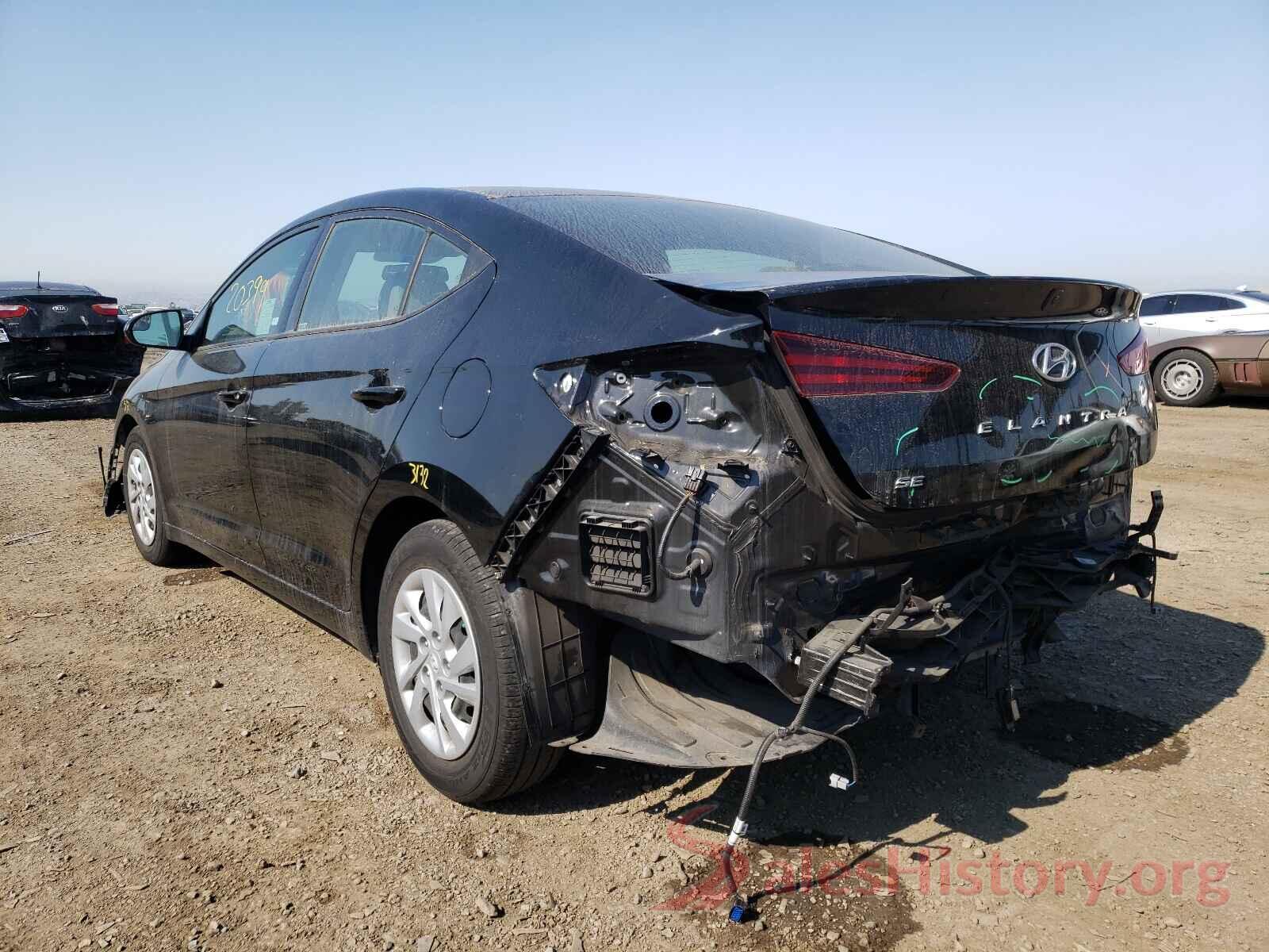 5NPD74LF5KH490588 2019 HYUNDAI ELANTRA