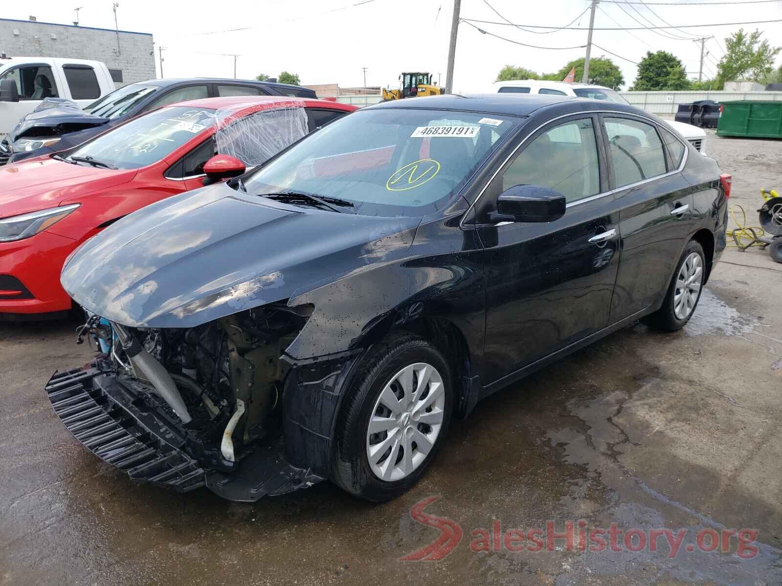 3N1AB7AP1HL723943 2017 NISSAN SENTRA