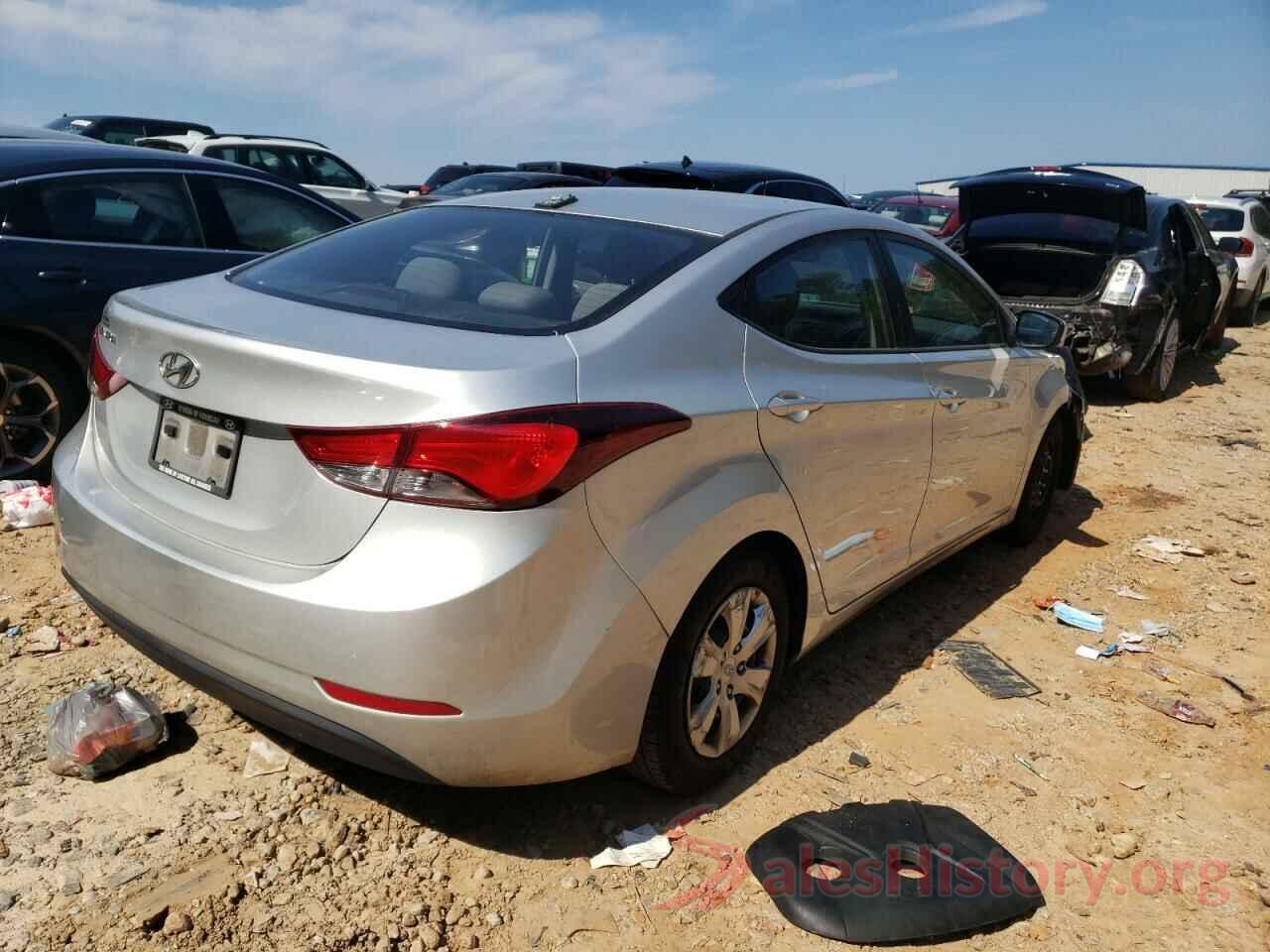 5NPDH4AE2GH665880 2016 HYUNDAI ELANTRA