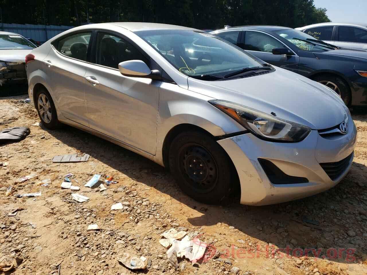 5NPDH4AE2GH665880 2016 HYUNDAI ELANTRA