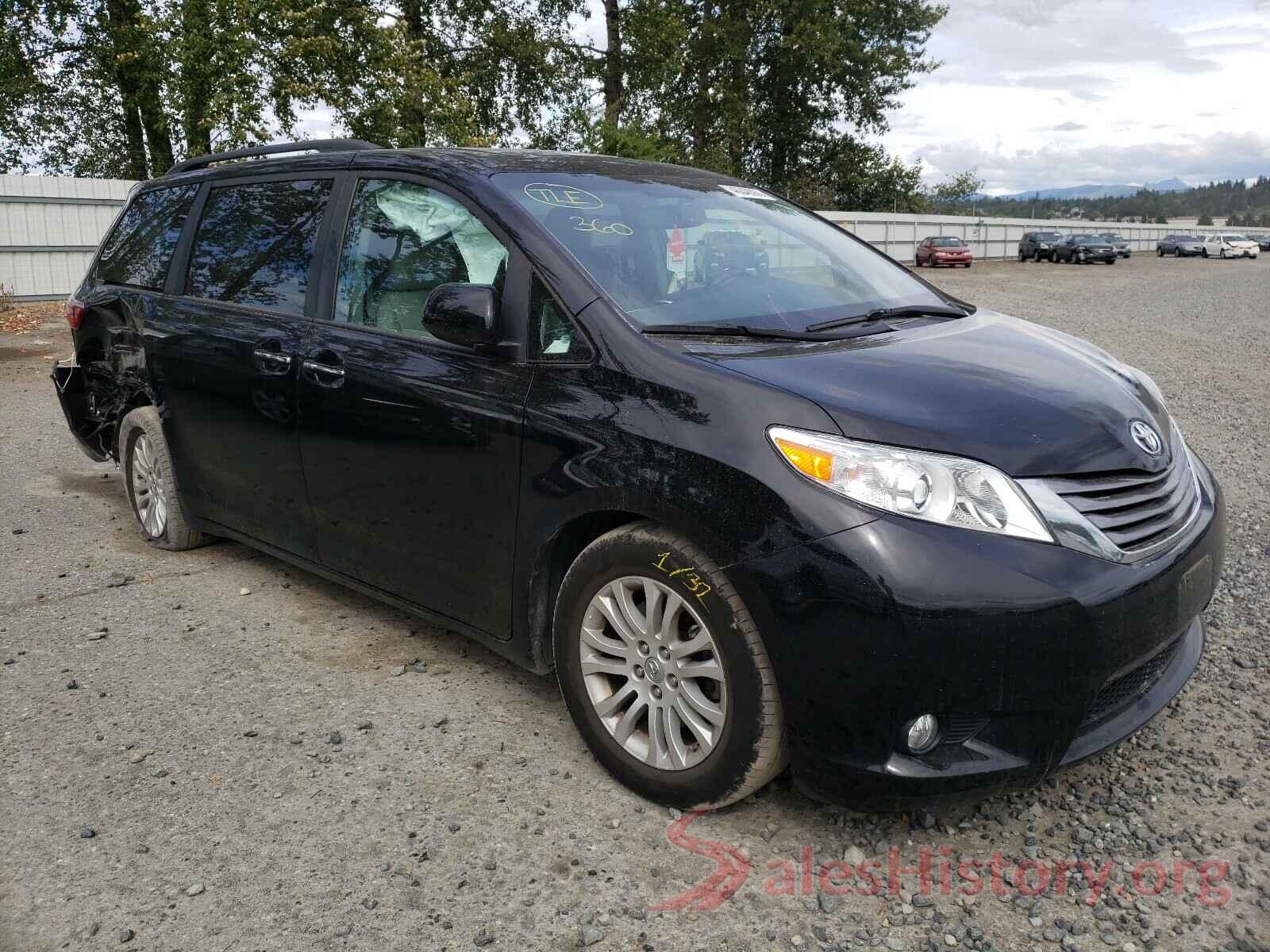 5TDYK3DCXGS724658 2016 TOYOTA SIENNA