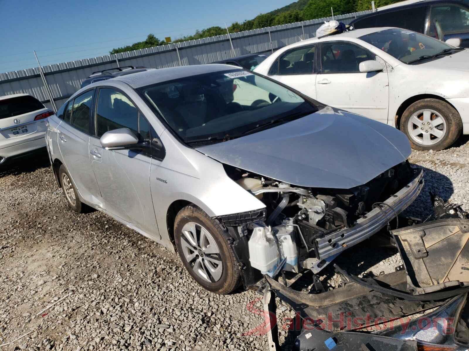 JTDKBRFU8H3045392 2017 TOYOTA PRIUS