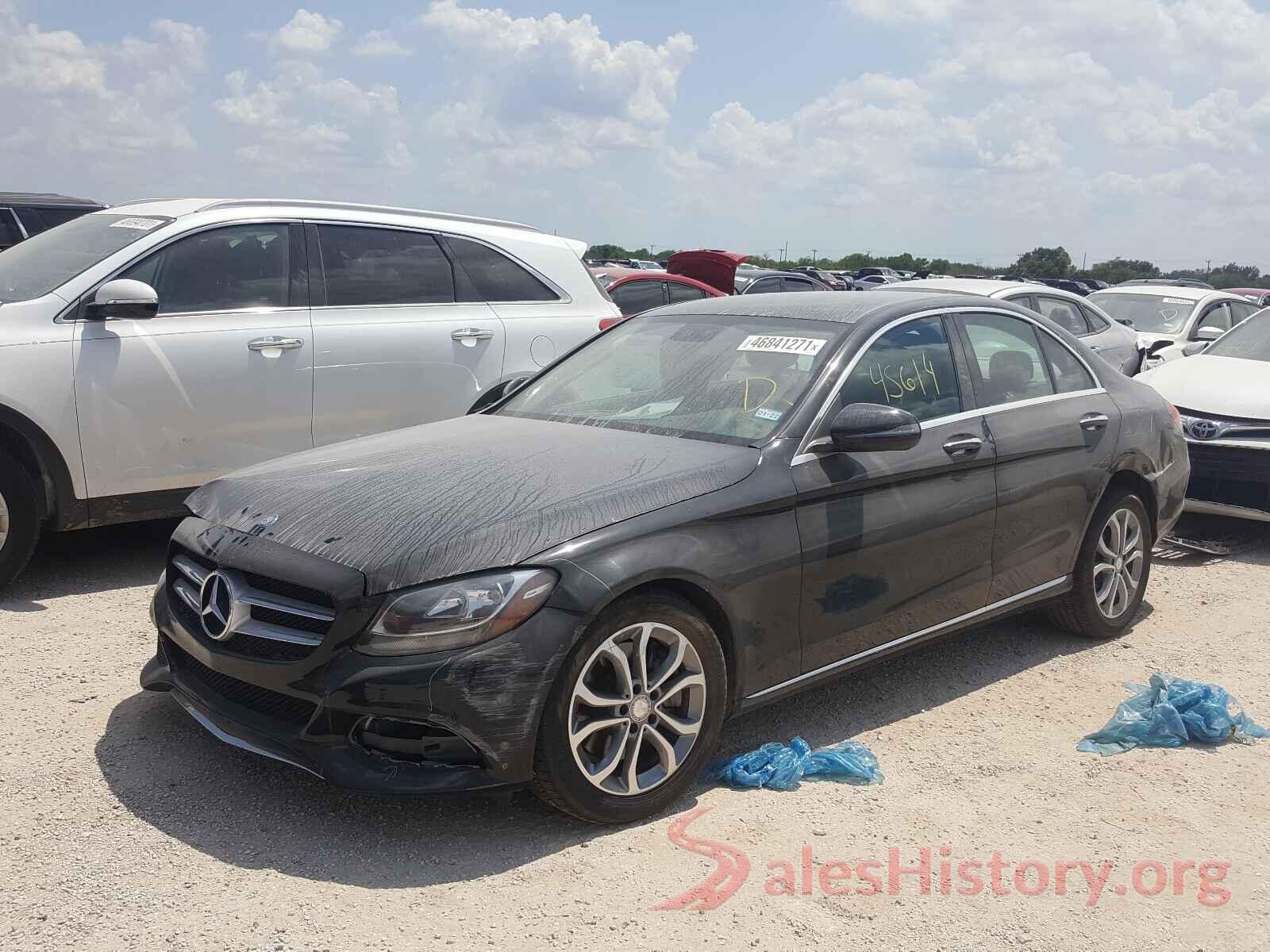 55SWF4JB5HU206104 2017 MERCEDES-BENZ C CLASS