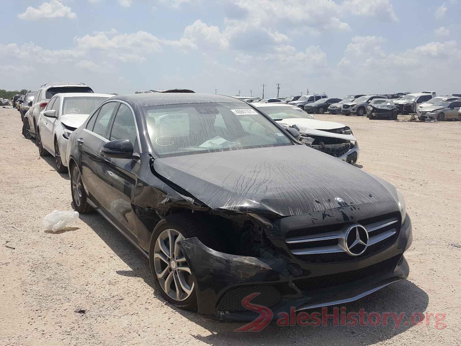 55SWF4JB5HU206104 2017 MERCEDES-BENZ C CLASS