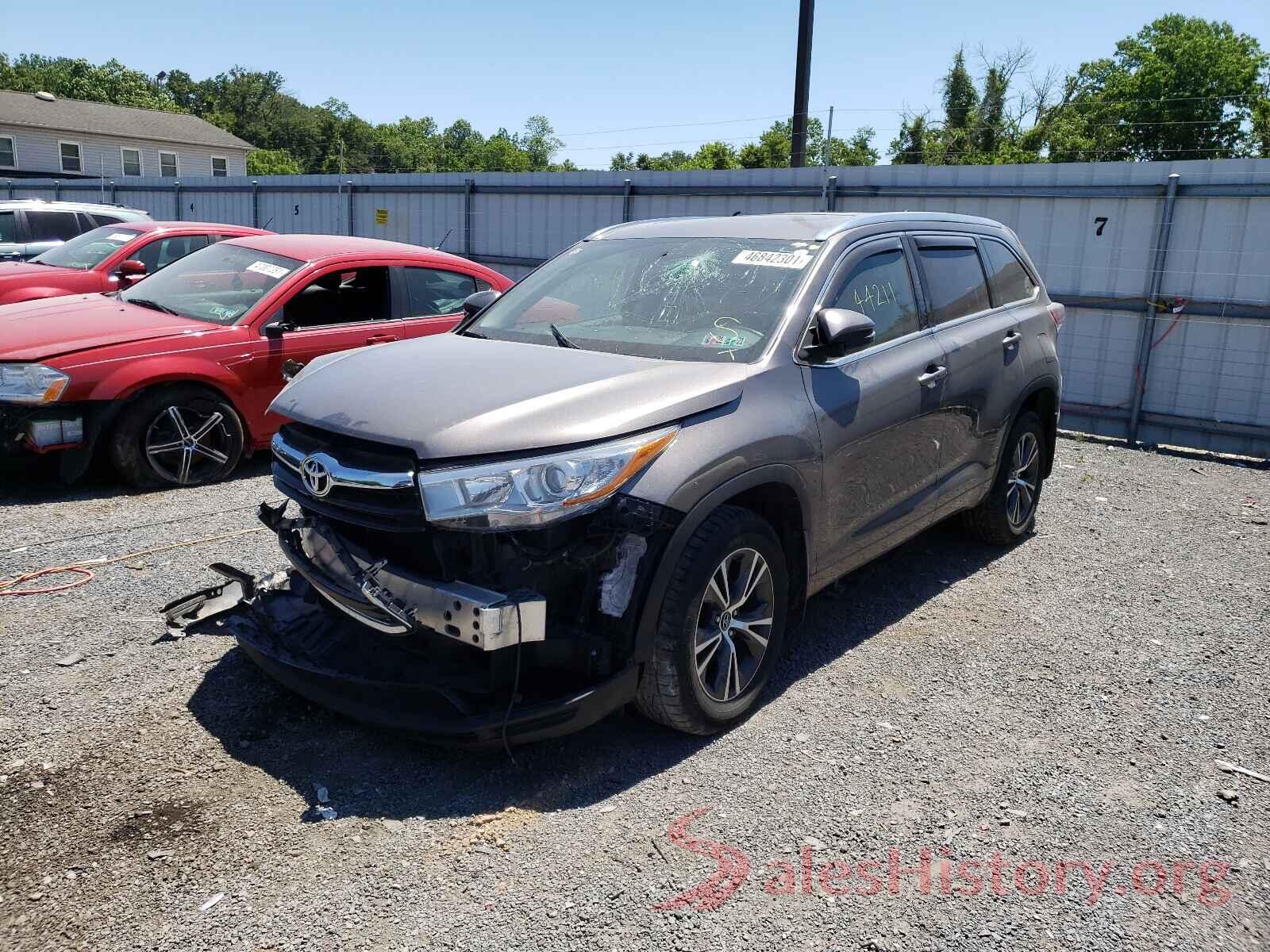 5TDJKRFH0GS296029 2016 TOYOTA HIGHLANDER