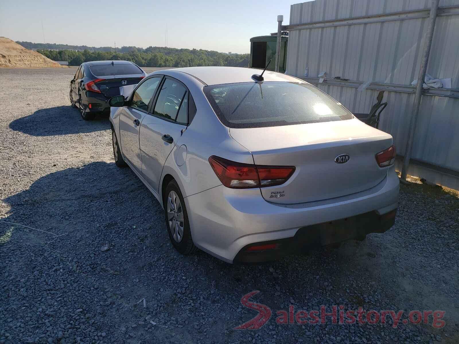 3KPA24AB5JE070382 2018 KIA RIO