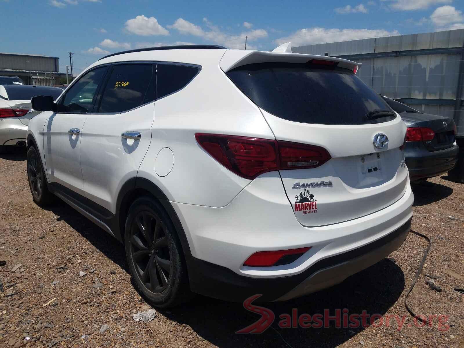 5XYZW4LA7HG480447 2017 HYUNDAI SANTA FE