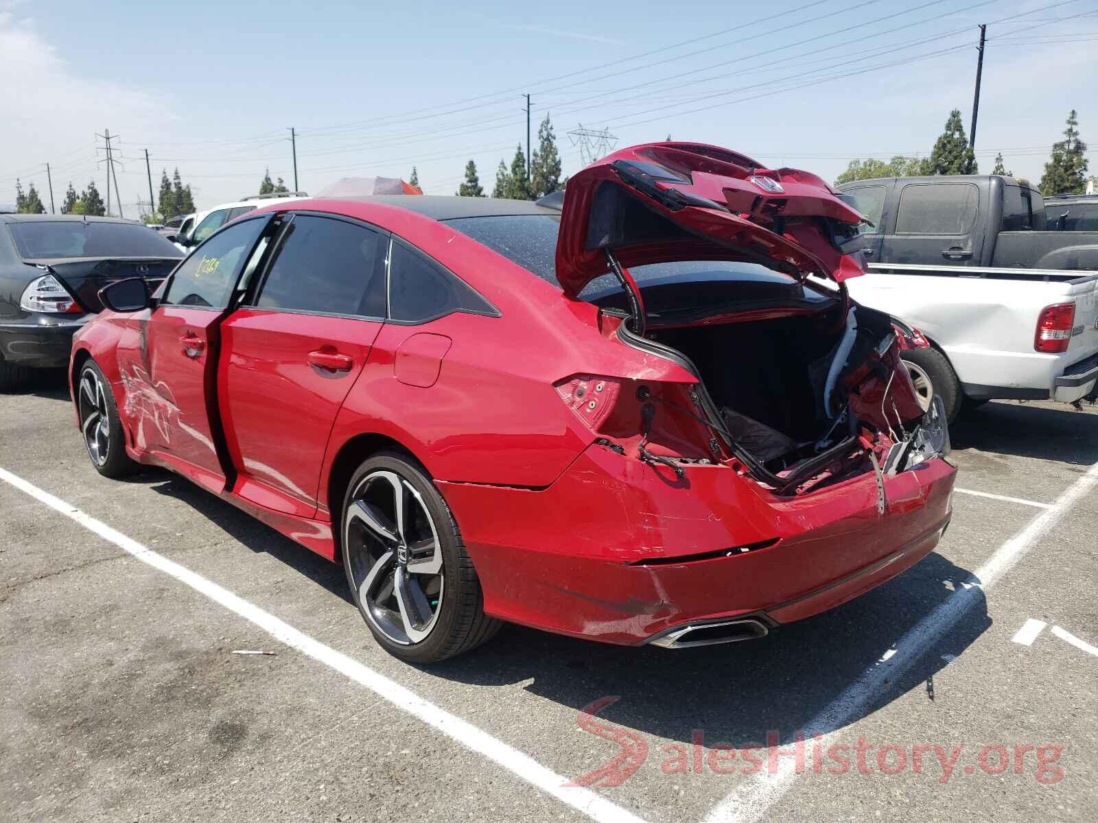 1HGCV2F34KA007320 2019 HONDA ACCORD