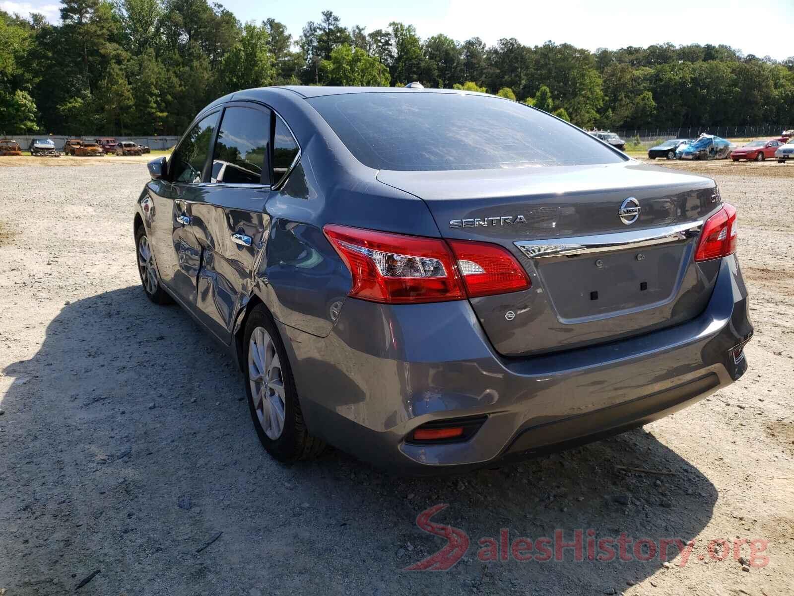 3N1AB7AP2KY338658 2019 NISSAN SENTRA