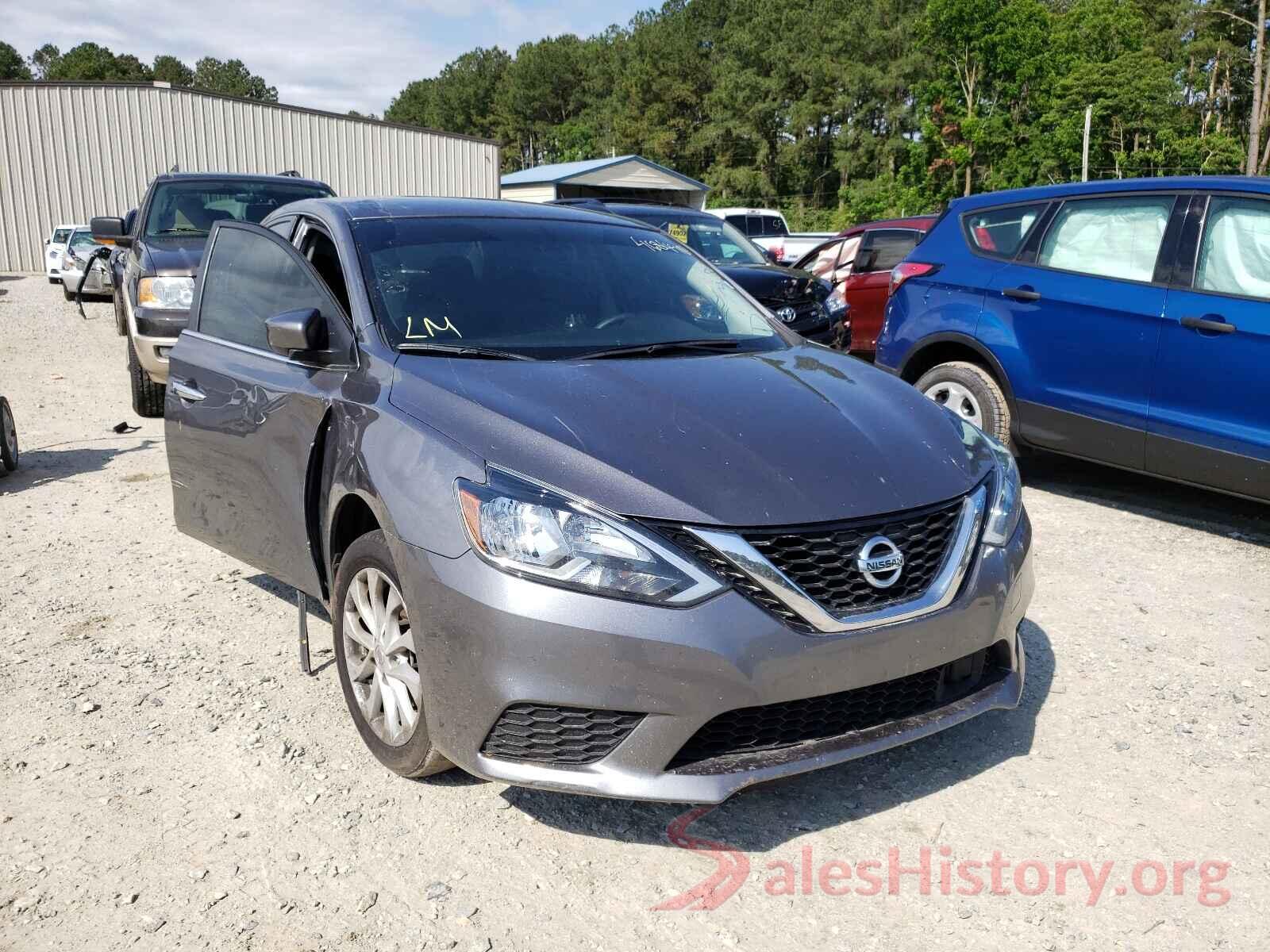 3N1AB7AP2KY338658 2019 NISSAN SENTRA