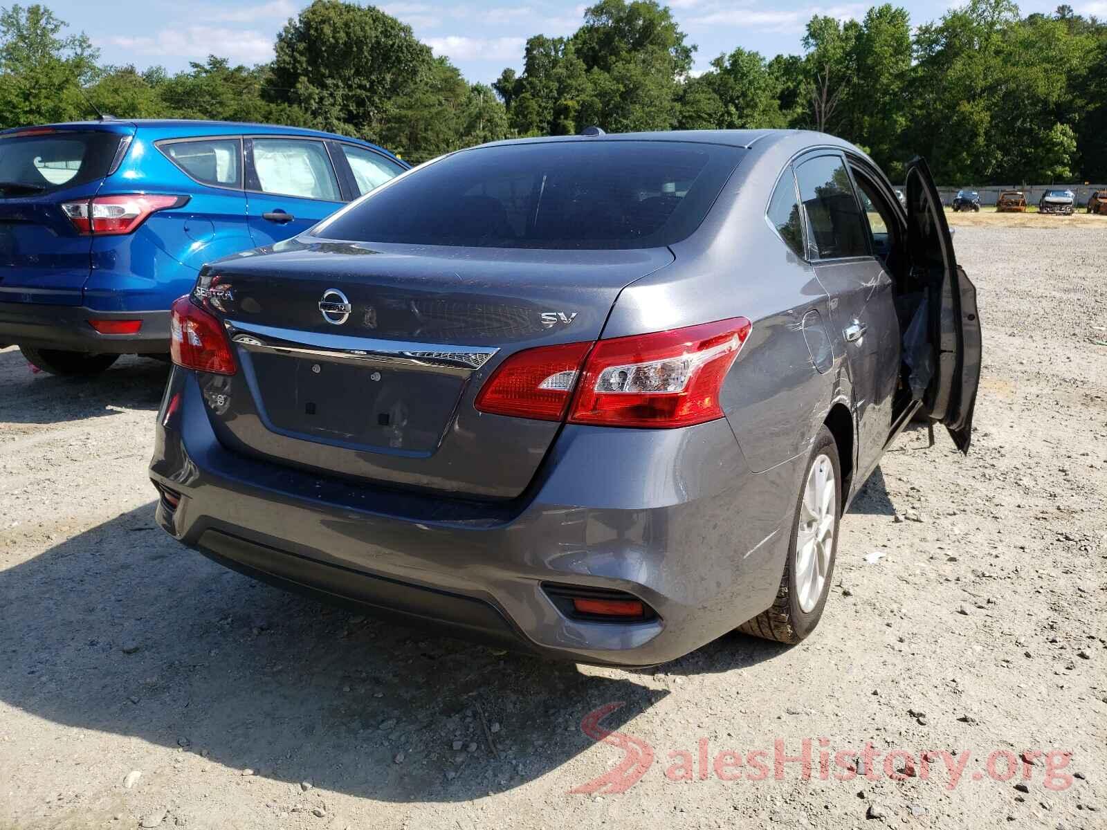 3N1AB7AP2KY338658 2019 NISSAN SENTRA