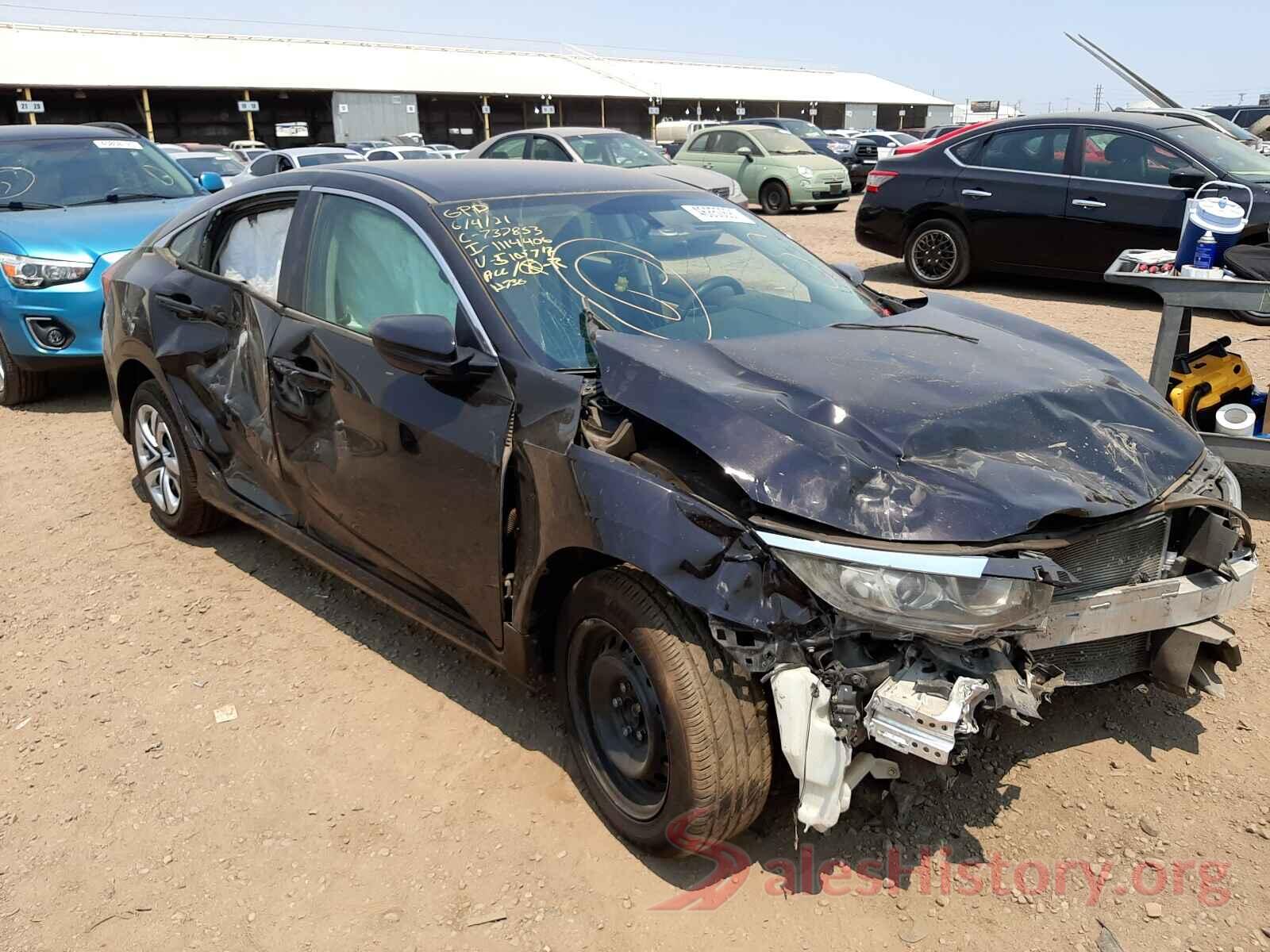 2HGFC2F55HH510577 2017 HONDA CIVIC