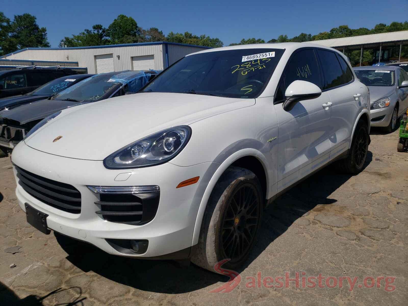 WP1AE2A29HLA72843 2017 PORSCHE CAYENNE