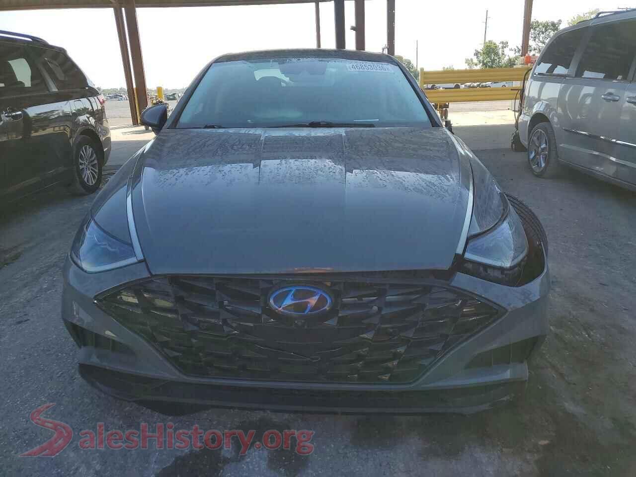 2021 HYUNDAI SONATA VIN 5NPEH4J27MH110297, rear view
