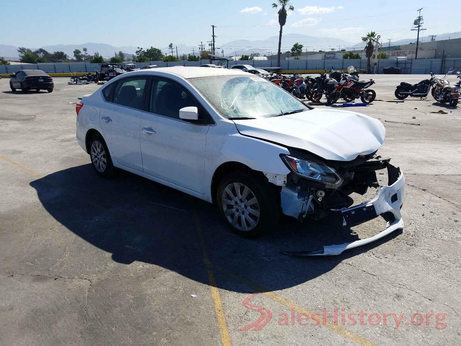 3N1AB7AP3KY357445 2019 NISSAN SENTRA