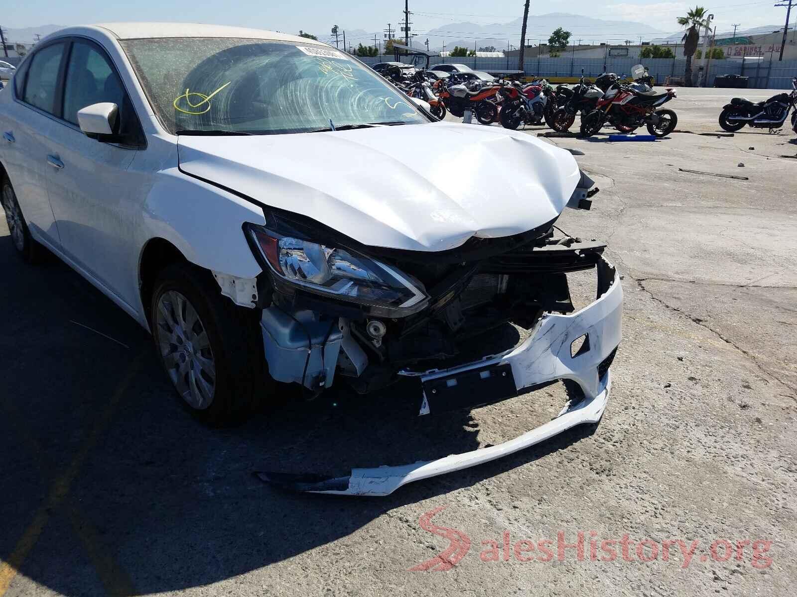 3N1AB7AP3KY357445 2019 NISSAN SENTRA