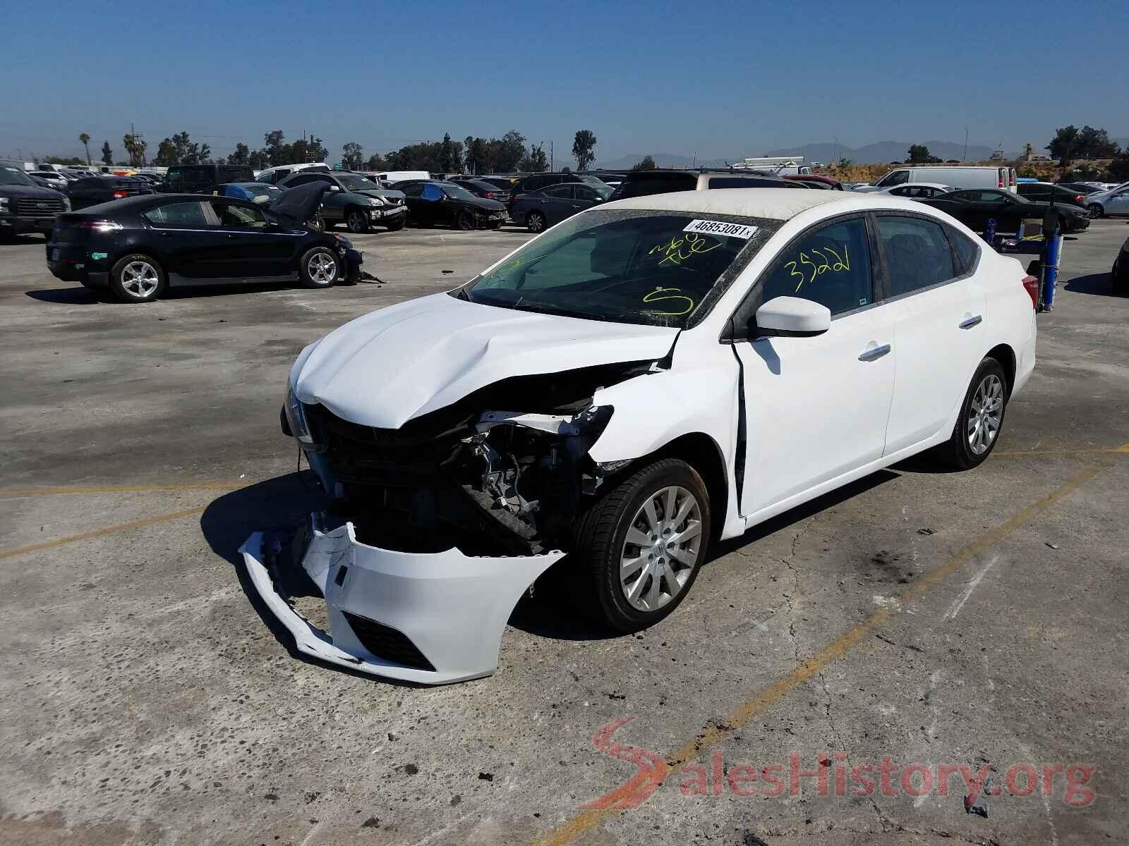 3N1AB7AP3KY357445 2019 NISSAN SENTRA