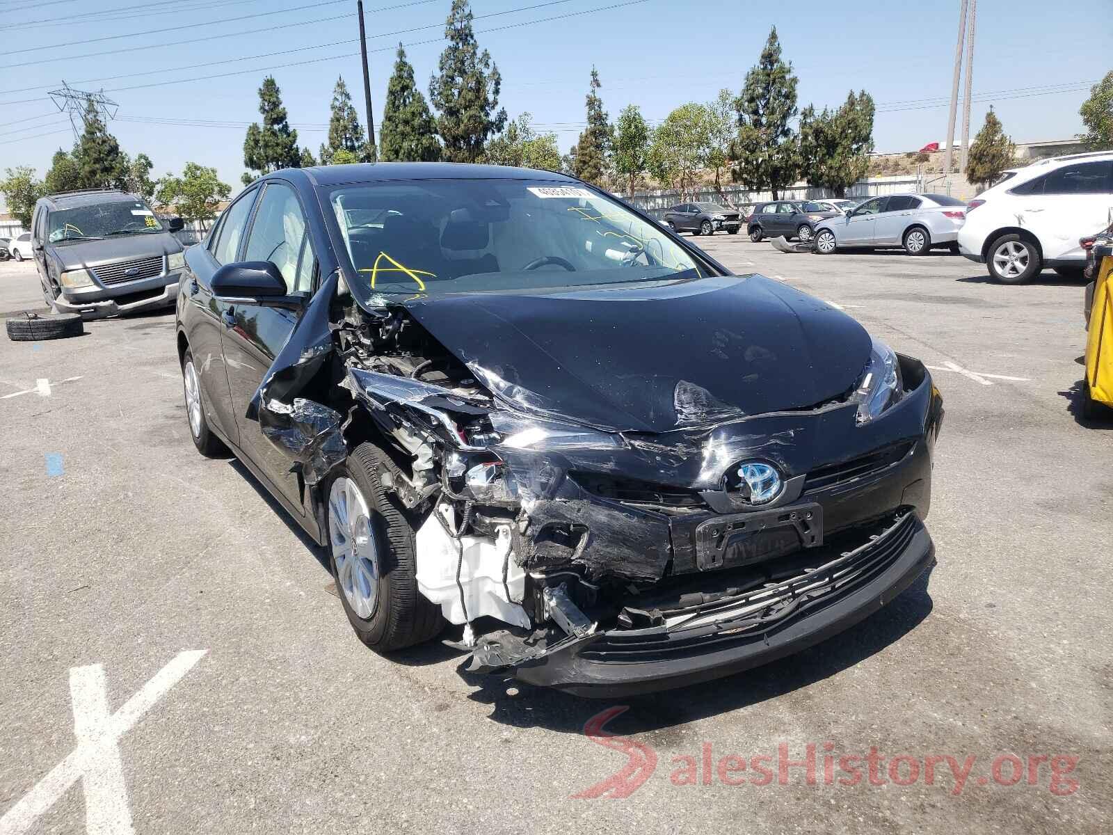 JTDKARFU9K3077732 2019 TOYOTA PRIUS