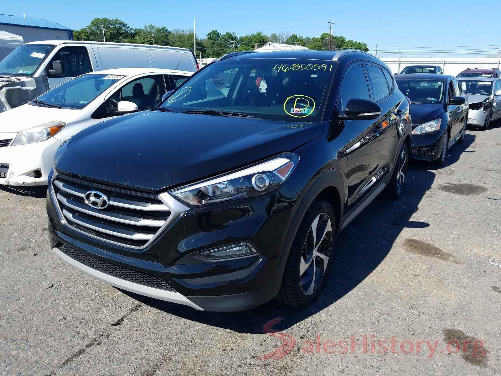 KM8J3CAL0JU712357 2018 HYUNDAI TUCSON