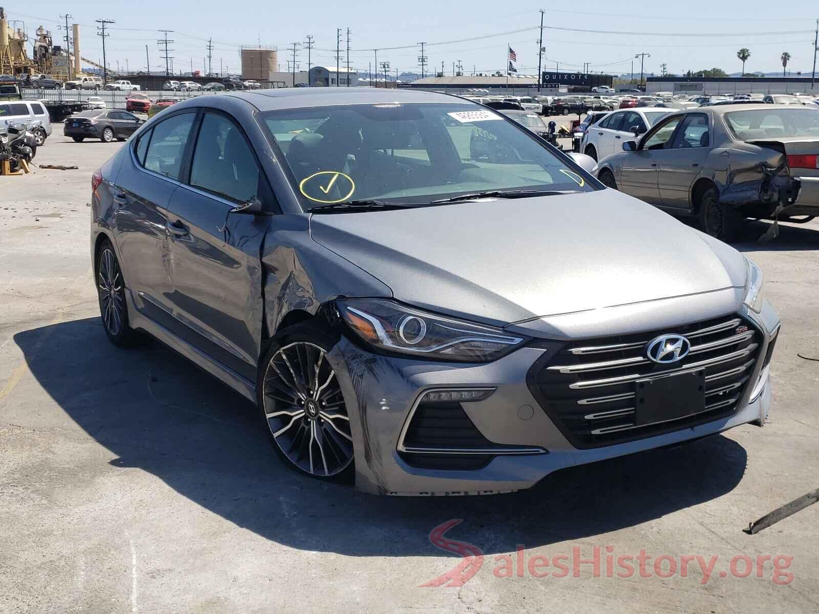 KMHD04LB1JU613241 2018 HYUNDAI ELANTRA