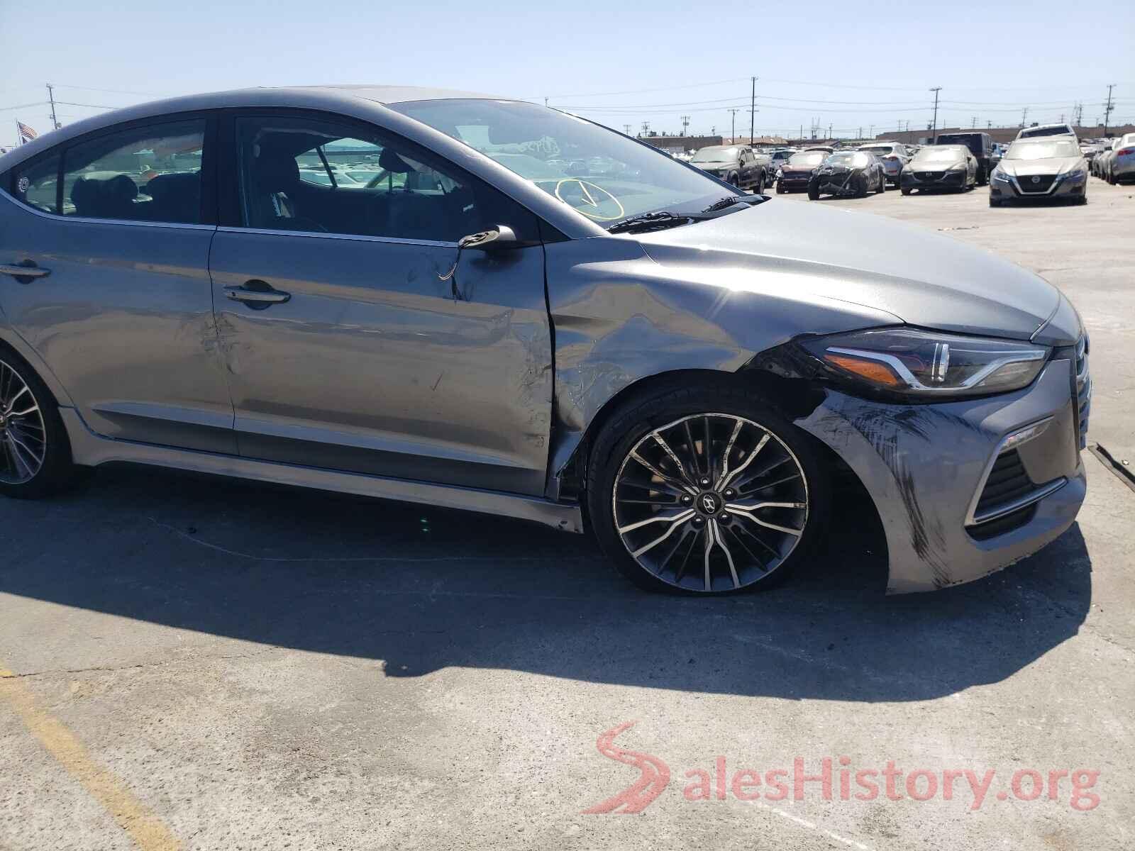 KMHD04LB1JU613241 2018 HYUNDAI ELANTRA