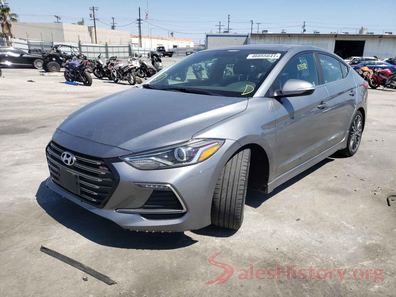 KMHD04LB1JU613241 2018 HYUNDAI ELANTRA