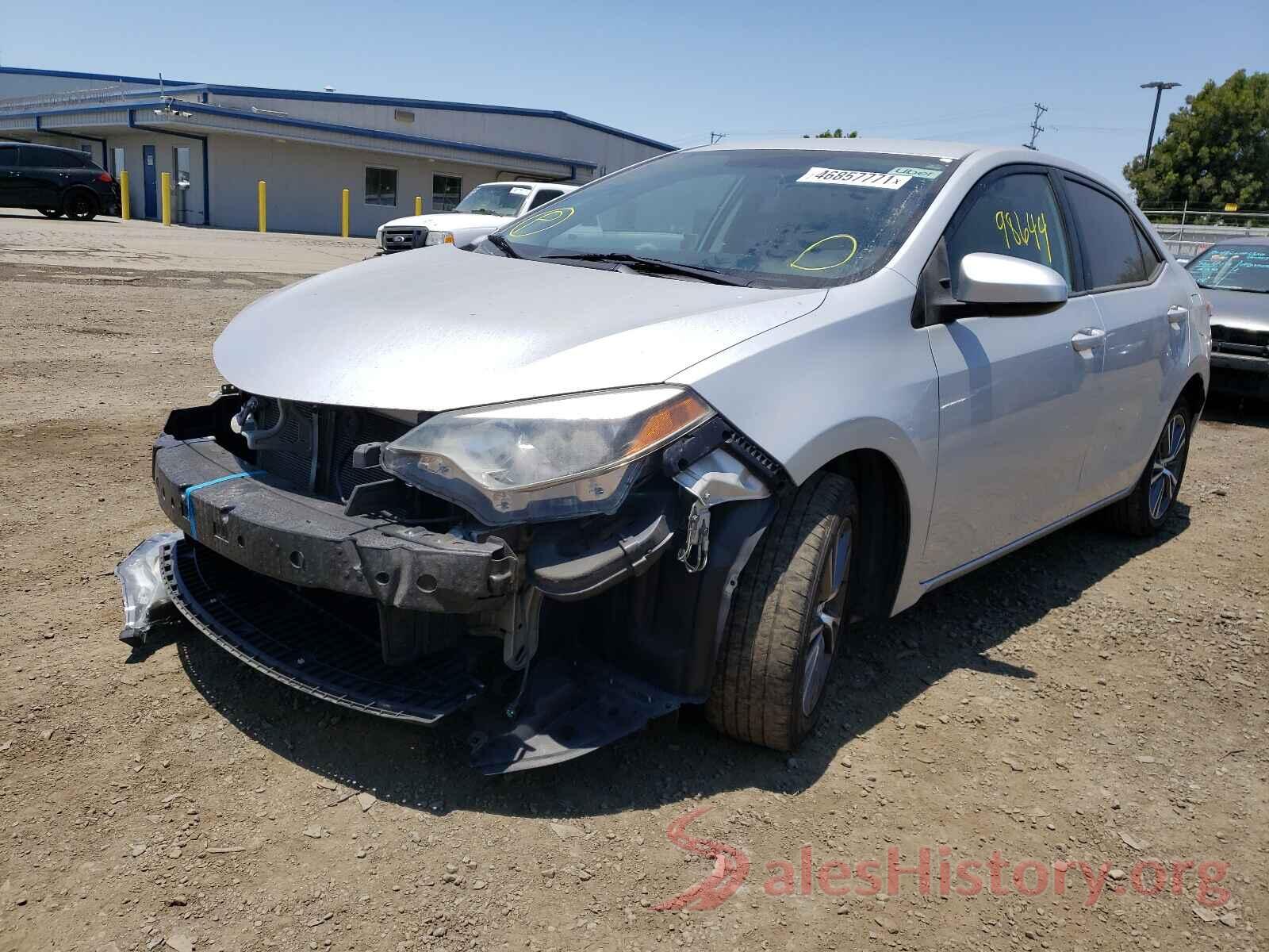 5YFBURHE5GP381314 2016 TOYOTA COROLLA