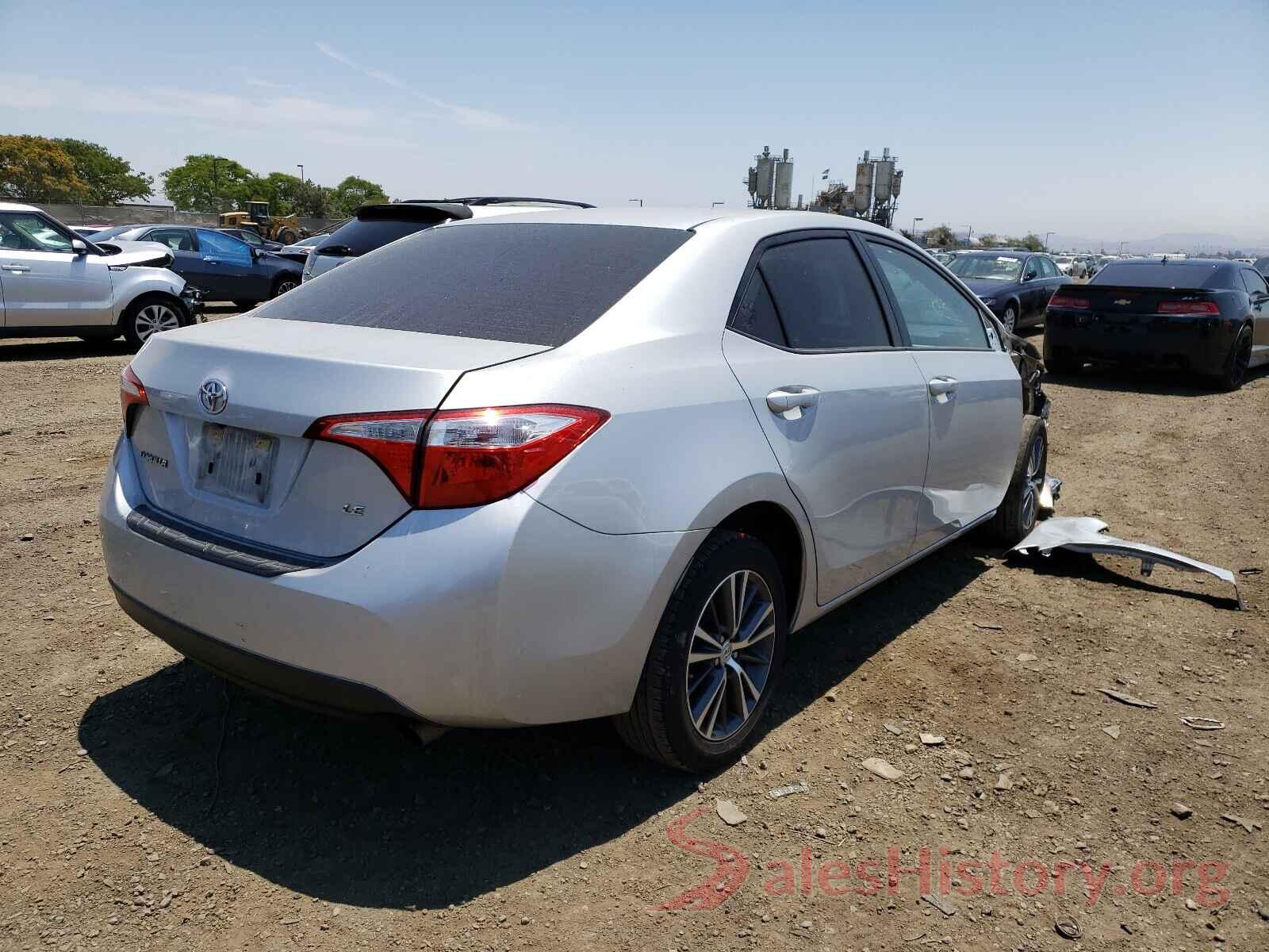 5YFBURHE5GP381314 2016 TOYOTA COROLLA