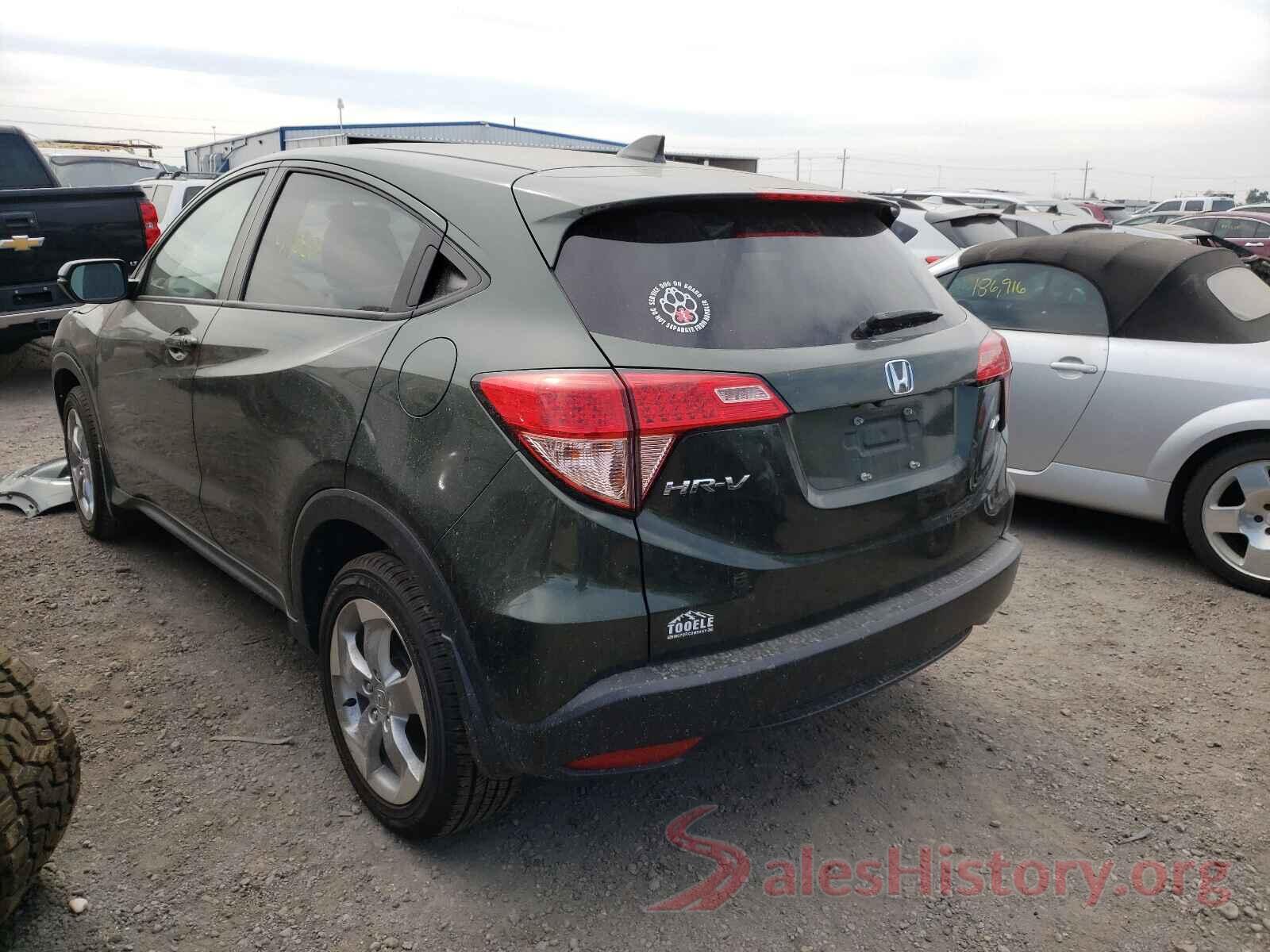 3CZRU6H5XGM763322 2016 HONDA HR-V