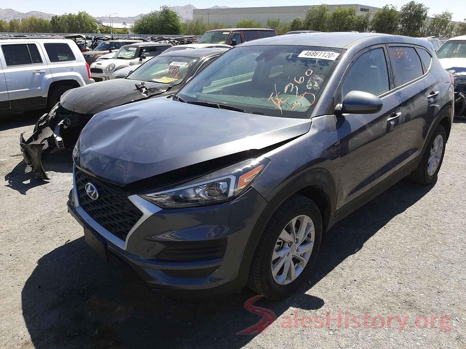 KM8J23A42KU007492 2019 HYUNDAI TUCSON