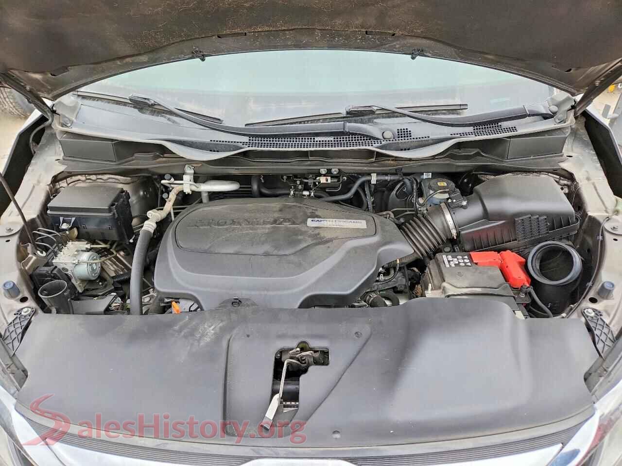 2019 HONDA ODYSSEY VIN 5FNRL6H70KB099247, VIN plate
