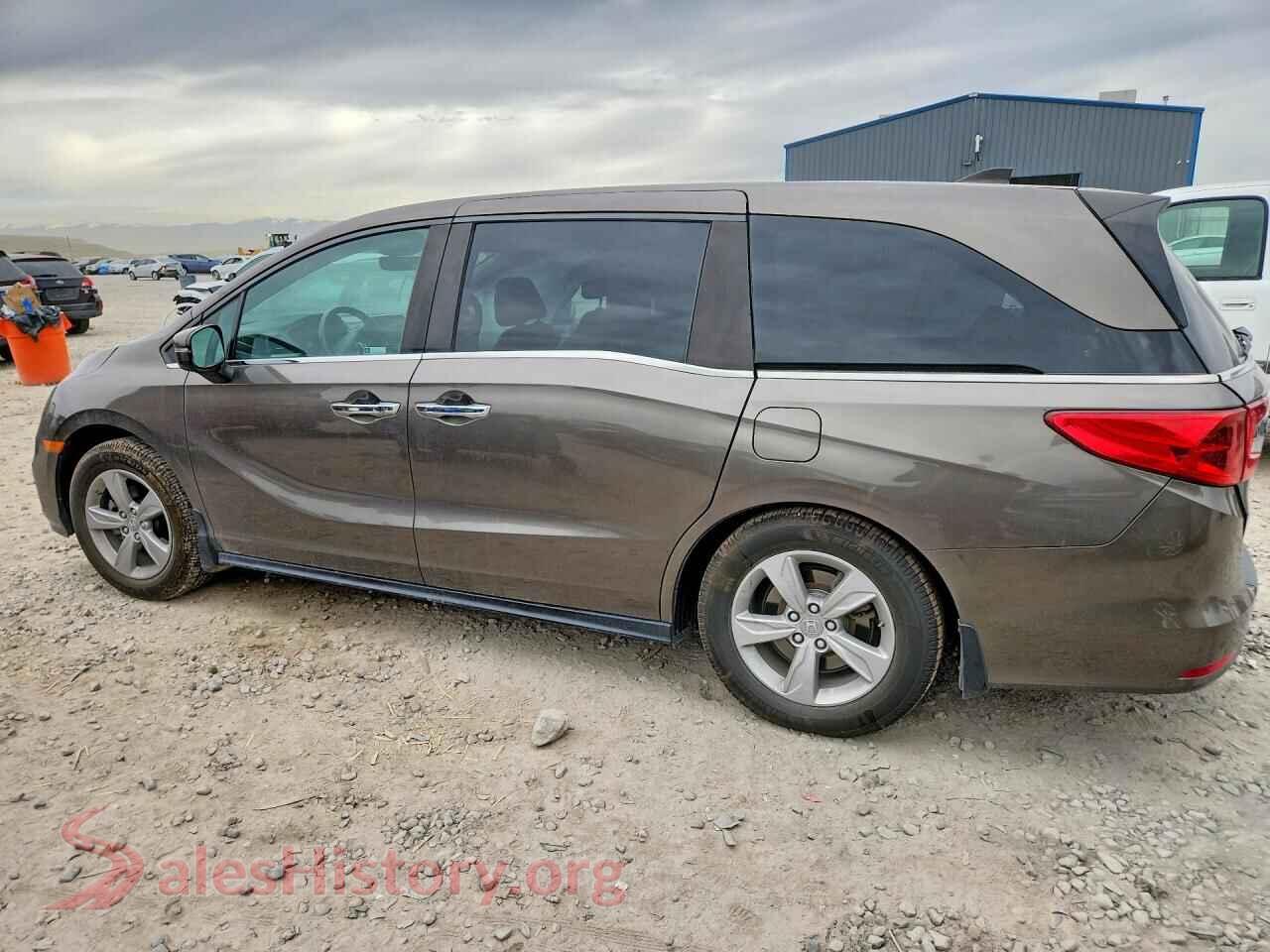 2019 HONDA ODYSSEY VIN 5FNRL6H70KB099247, front view