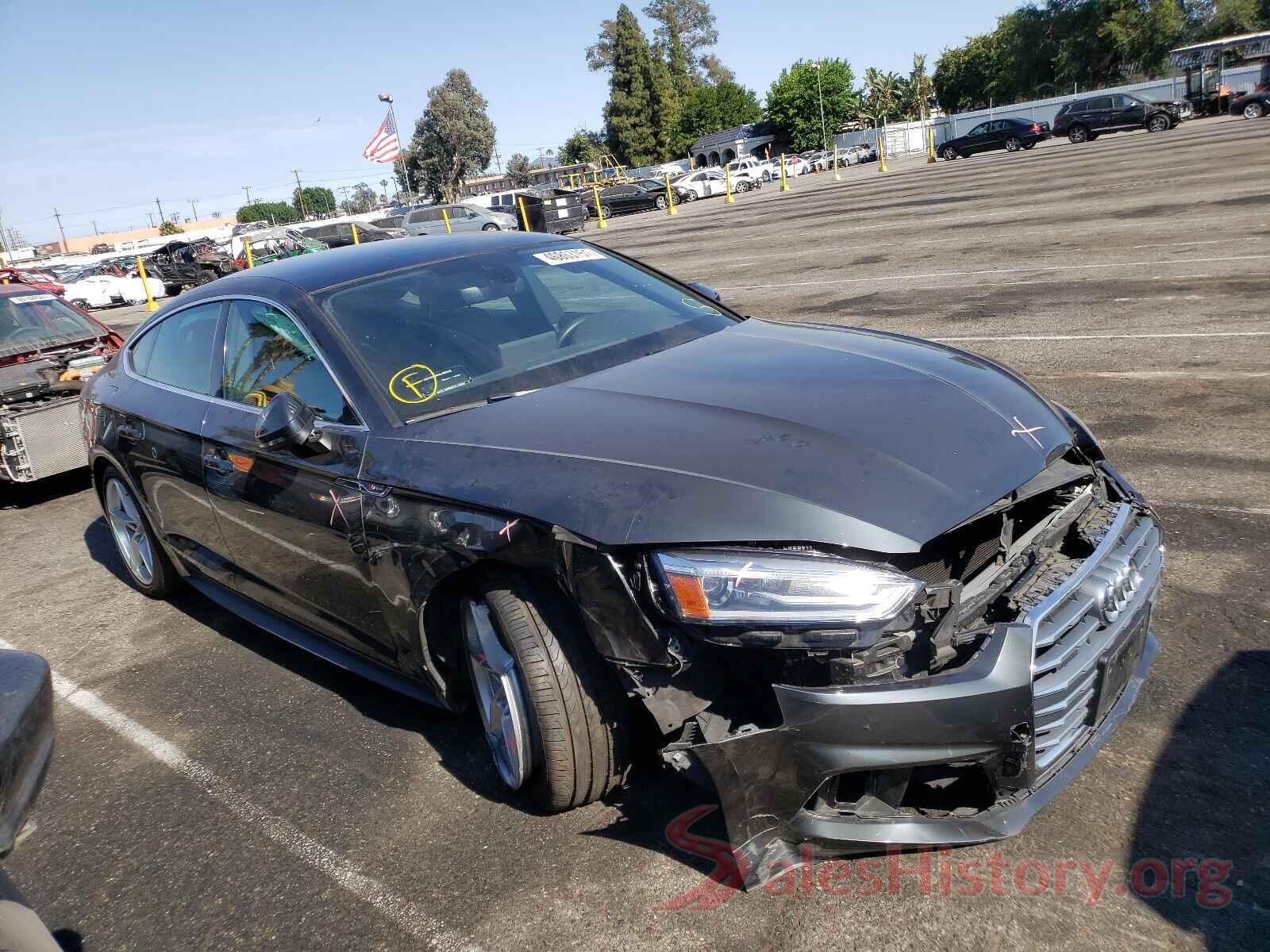 WAUDNCF57JA134374 2018 AUDI A5