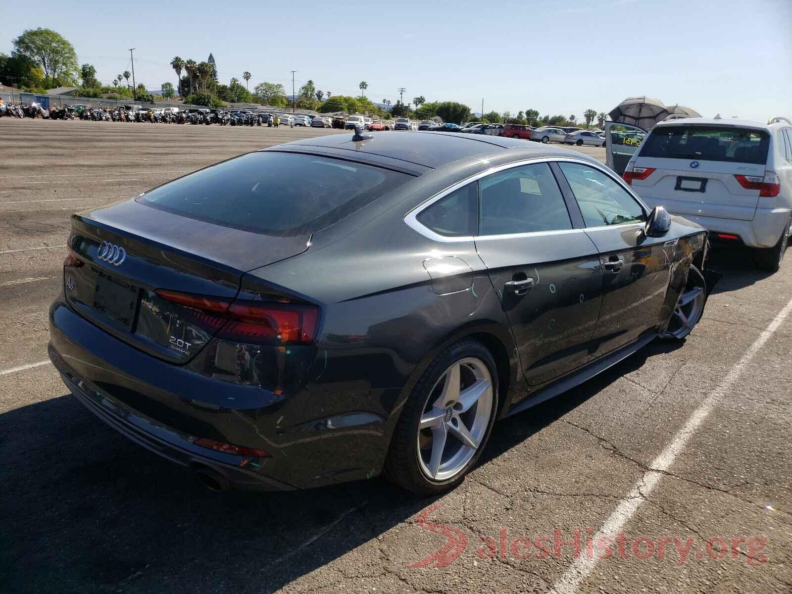 WAUDNCF57JA134374 2018 AUDI A5