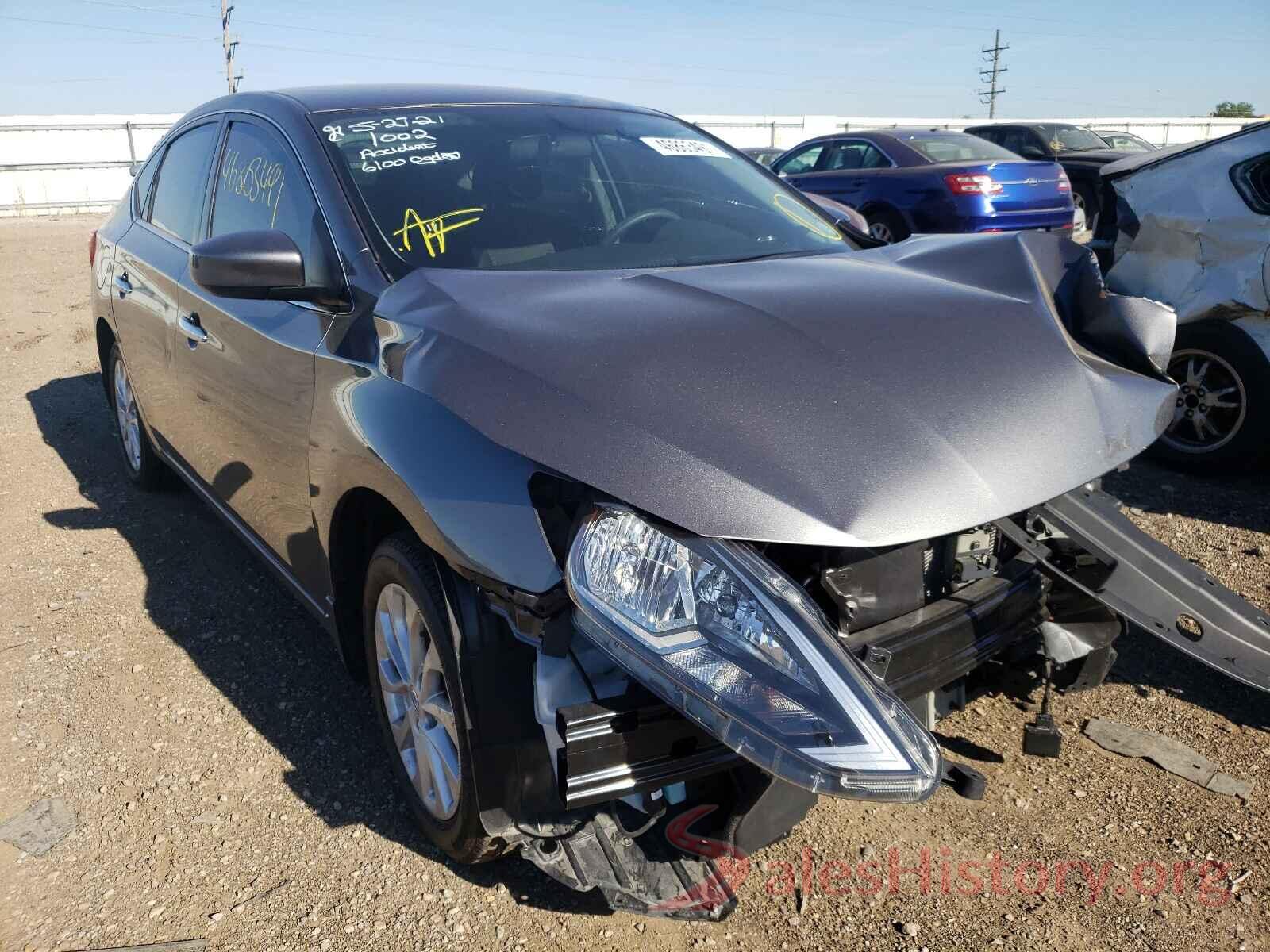 3N1AB7AP6KY378256 2019 NISSAN SENTRA